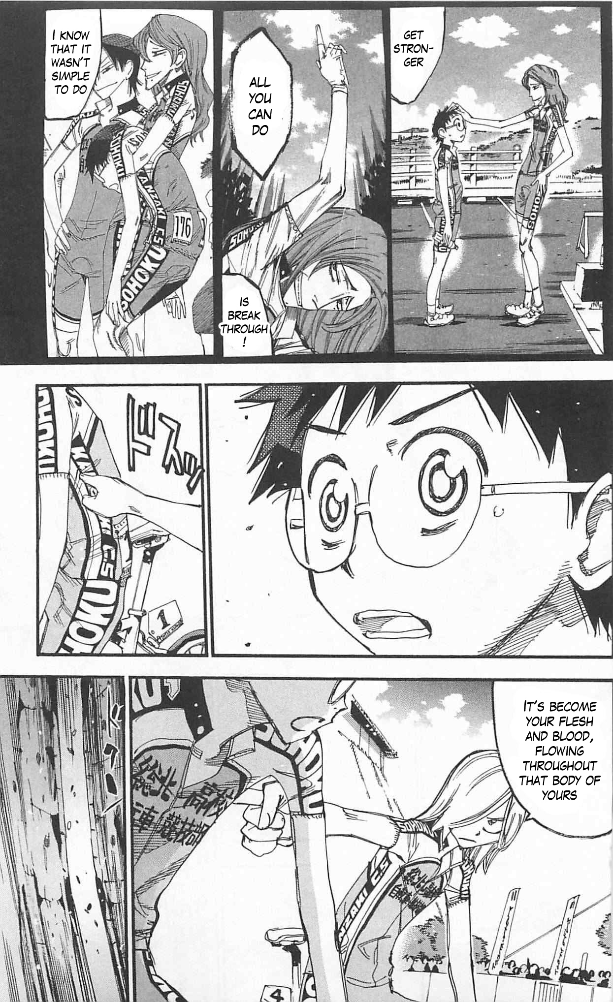 Yowamushi Pedal chapter 300 page 21