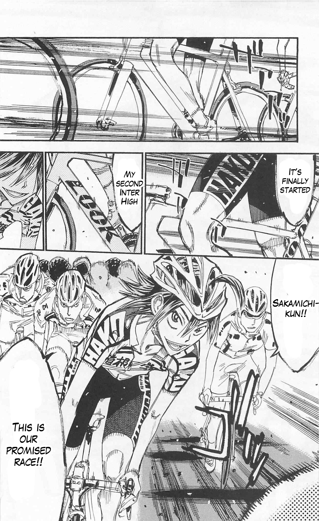 Yowamushi Pedal chapter 300 page 34