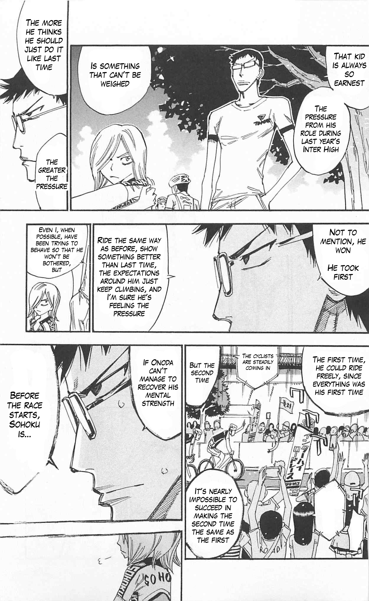 Yowamushi Pedal chapter 300 page 9