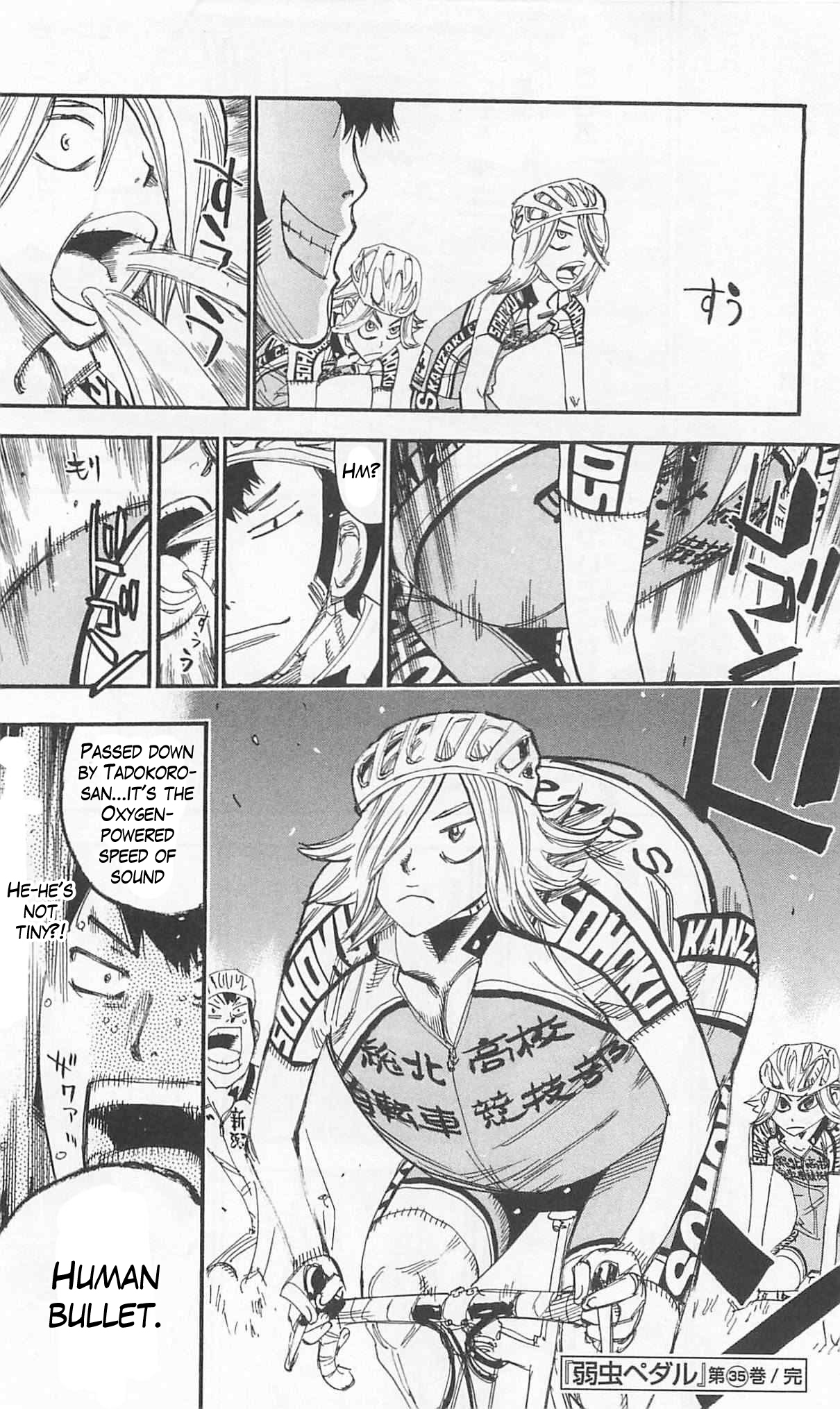 Yowamushi Pedal chapter 303 page 20