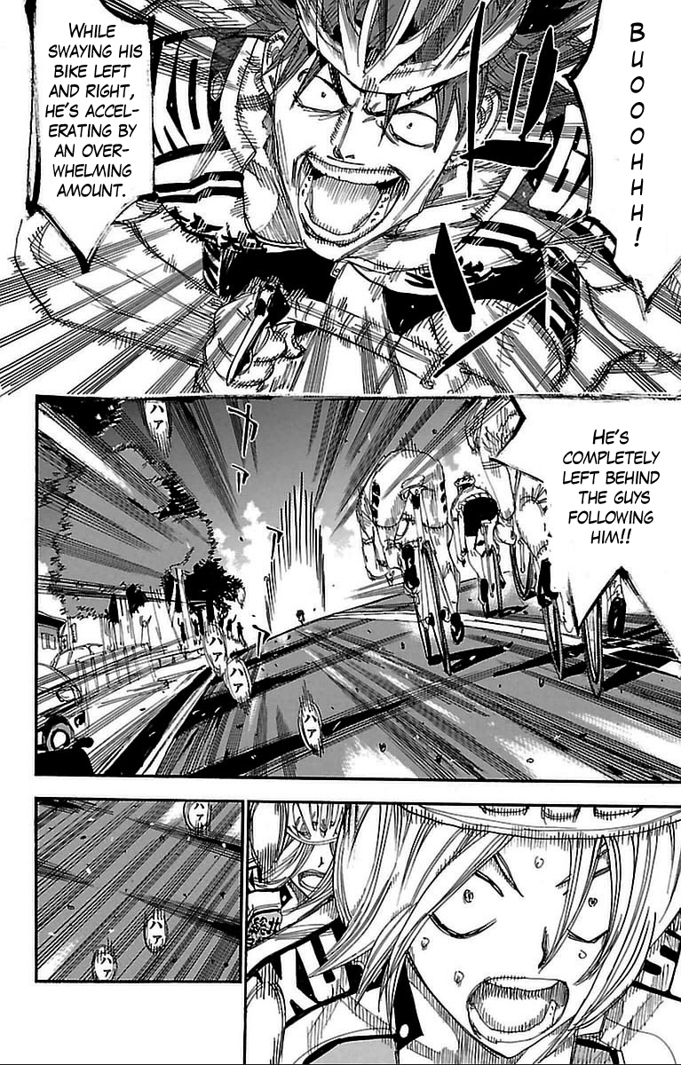 Yowamushi Pedal chapter 305 page 18