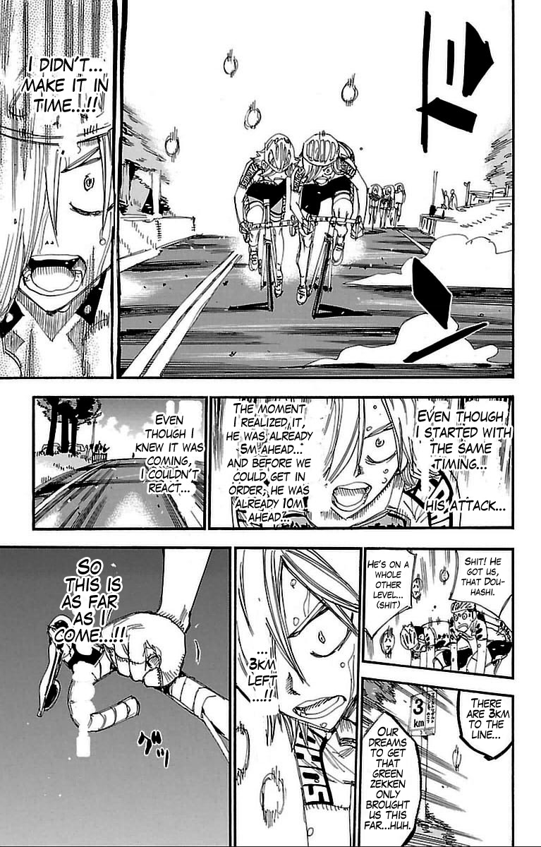 Yowamushi Pedal chapter 305 page 19