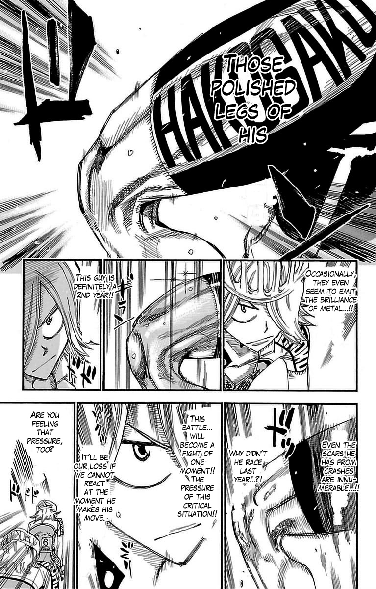 Yowamushi Pedal chapter 305 page 9