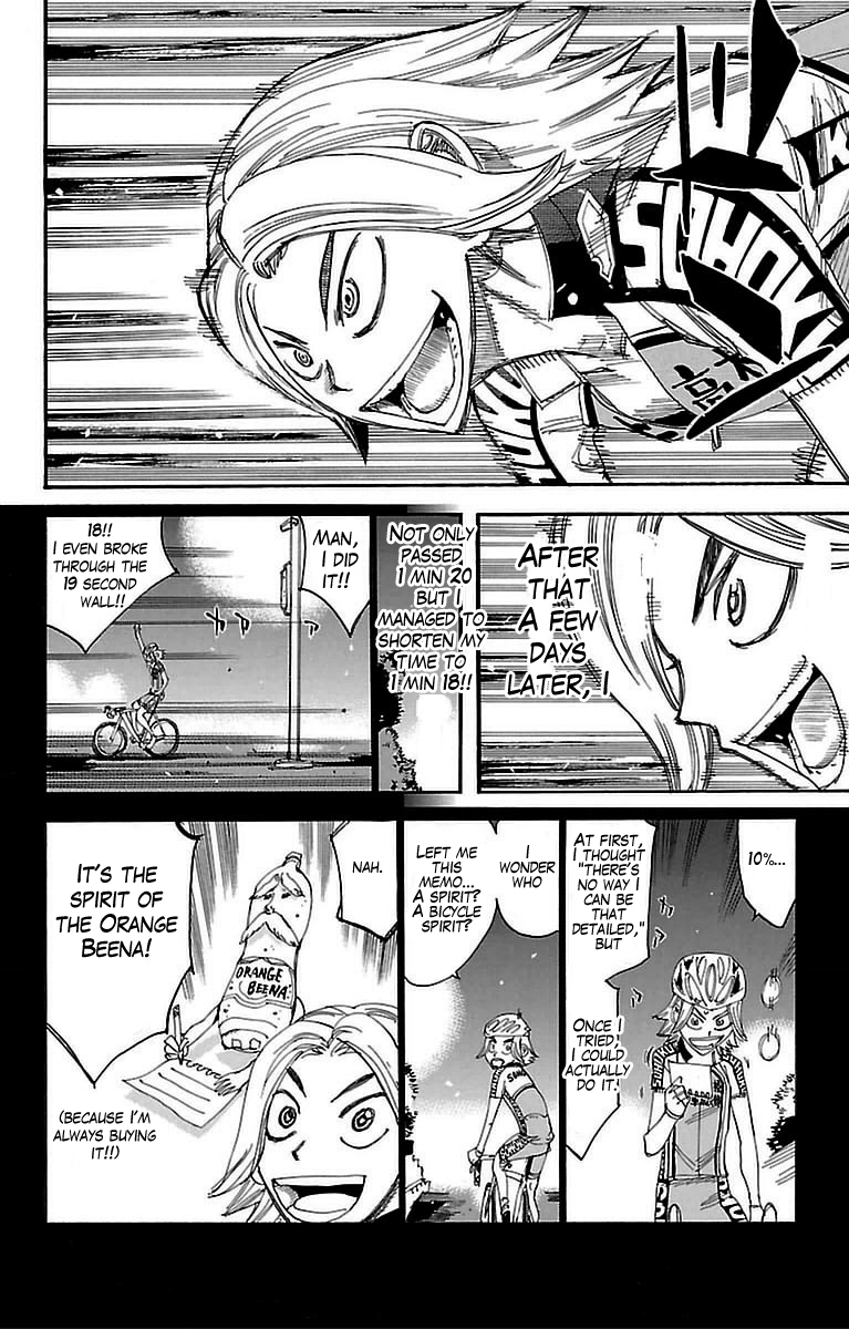 Yowamushi Pedal chapter 306 page 13