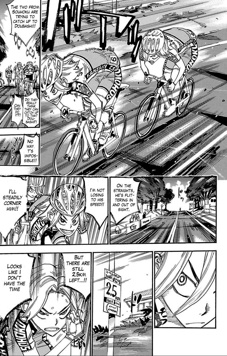 Yowamushi Pedal chapter 306 page 4