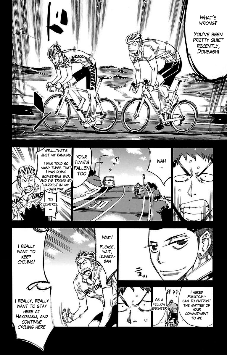 Yowamushi Pedal chapter 307 page 11