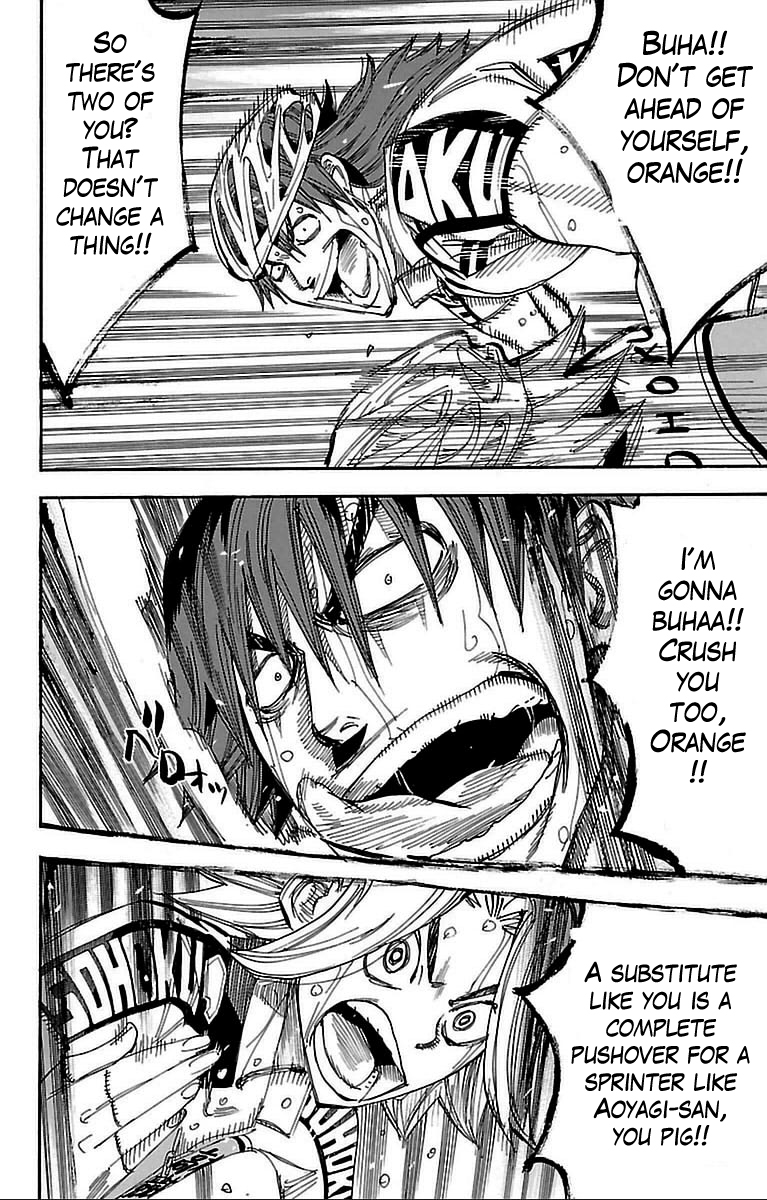 Yowamushi Pedal chapter 310 page 8