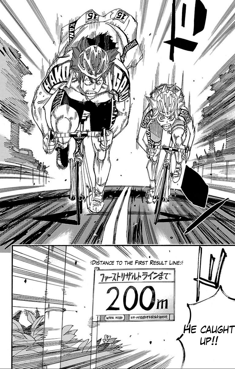 Yowamushi Pedal chapter 311 page 12