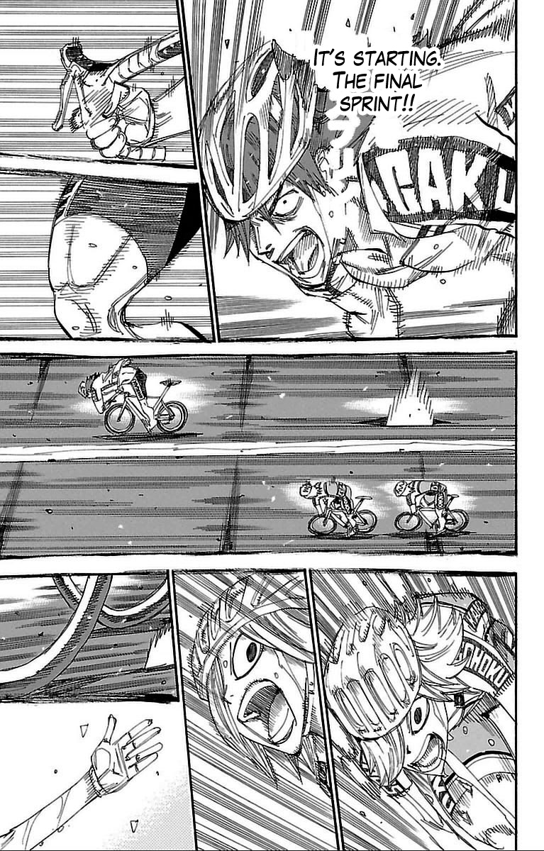 Yowamushi Pedal chapter 311 page 7