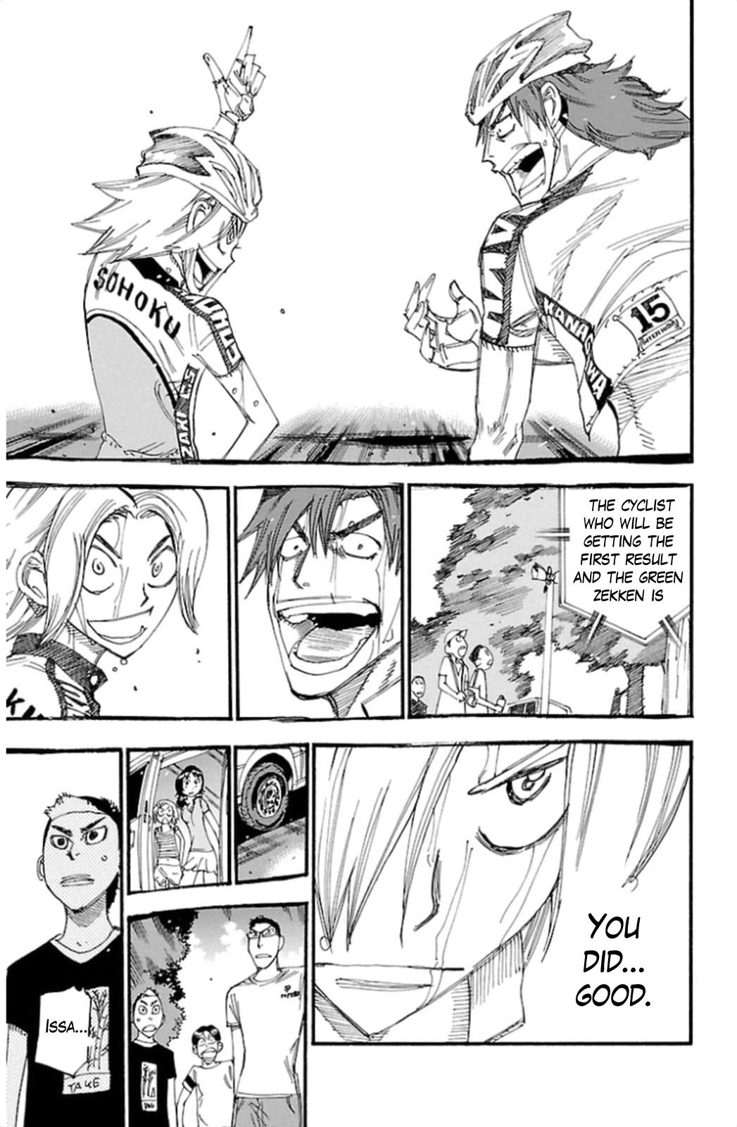 Yowamushi Pedal chapter 312 page 27