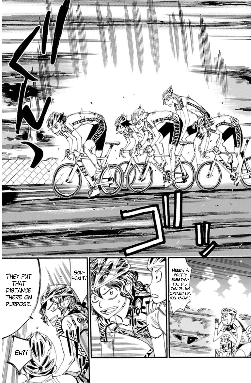 Yowamushi Pedal chapter 313 page 11