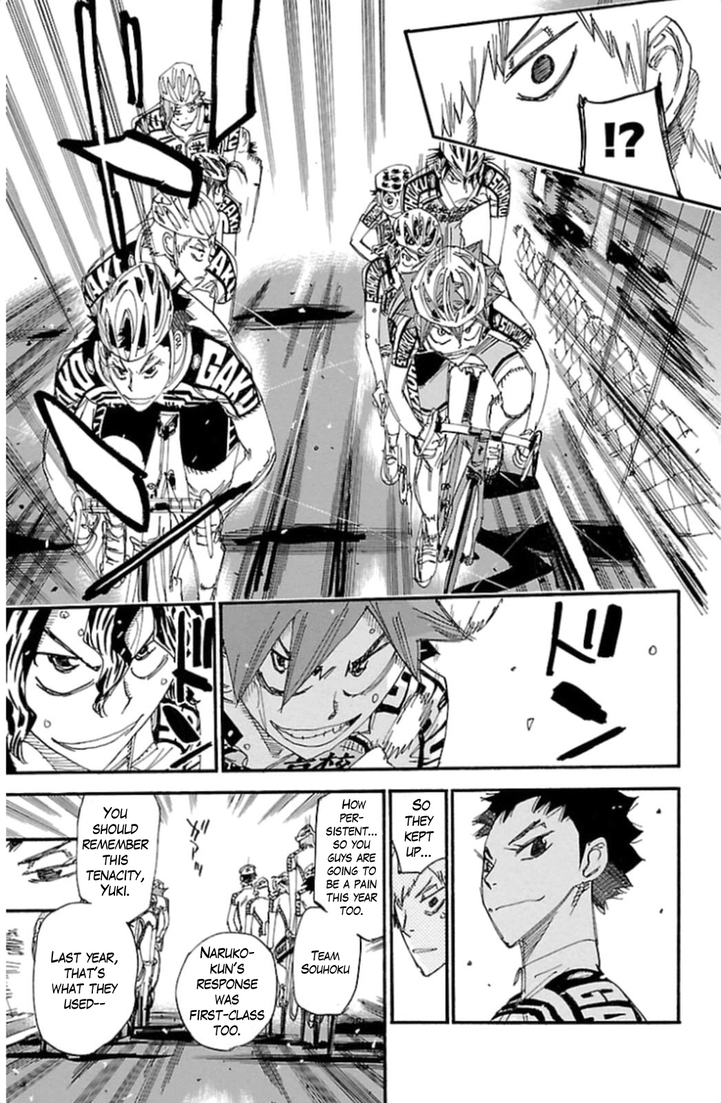 Yowamushi Pedal chapter 314 page 16