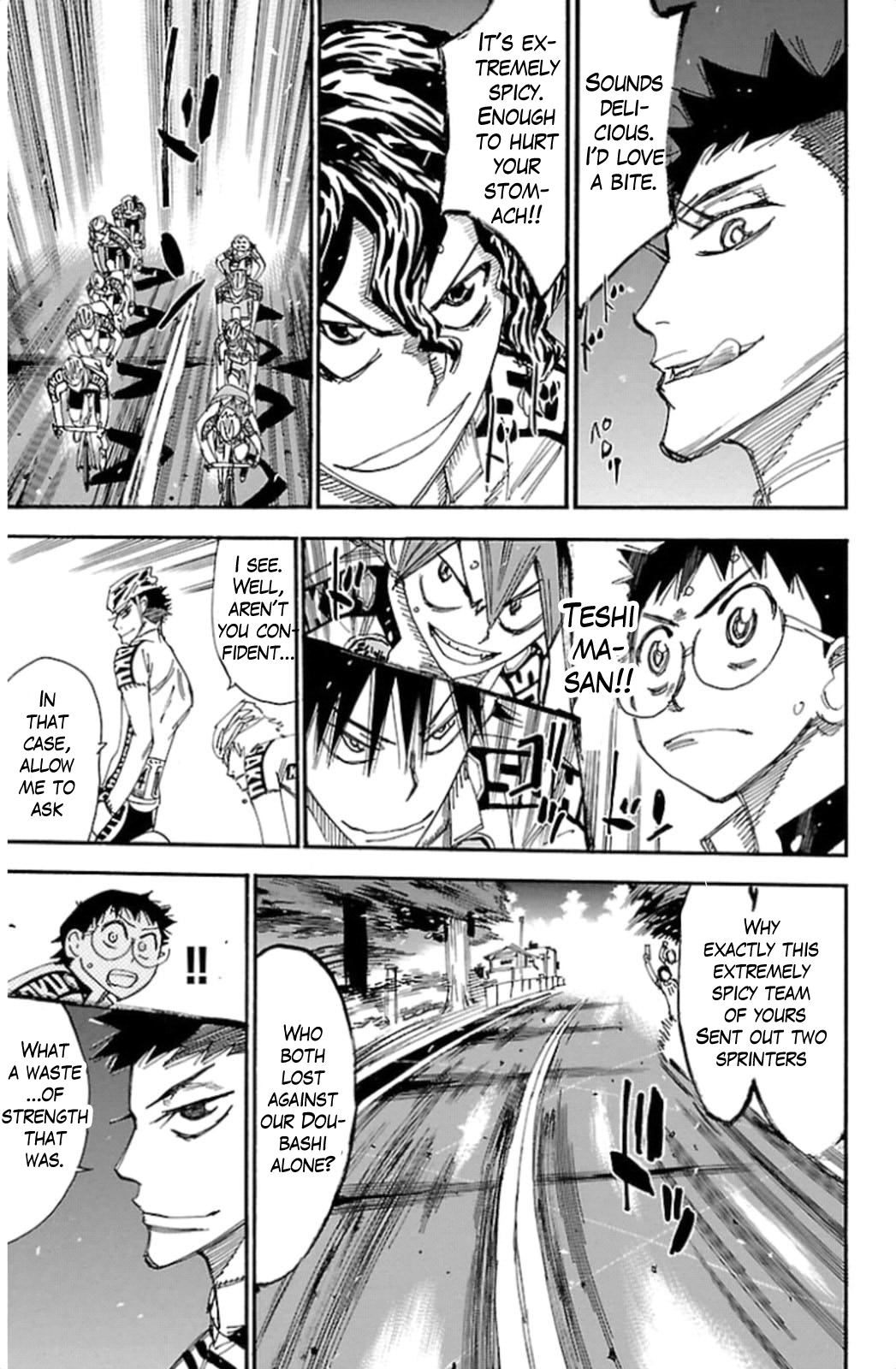 Yowamushi Pedal chapter 314 page 18