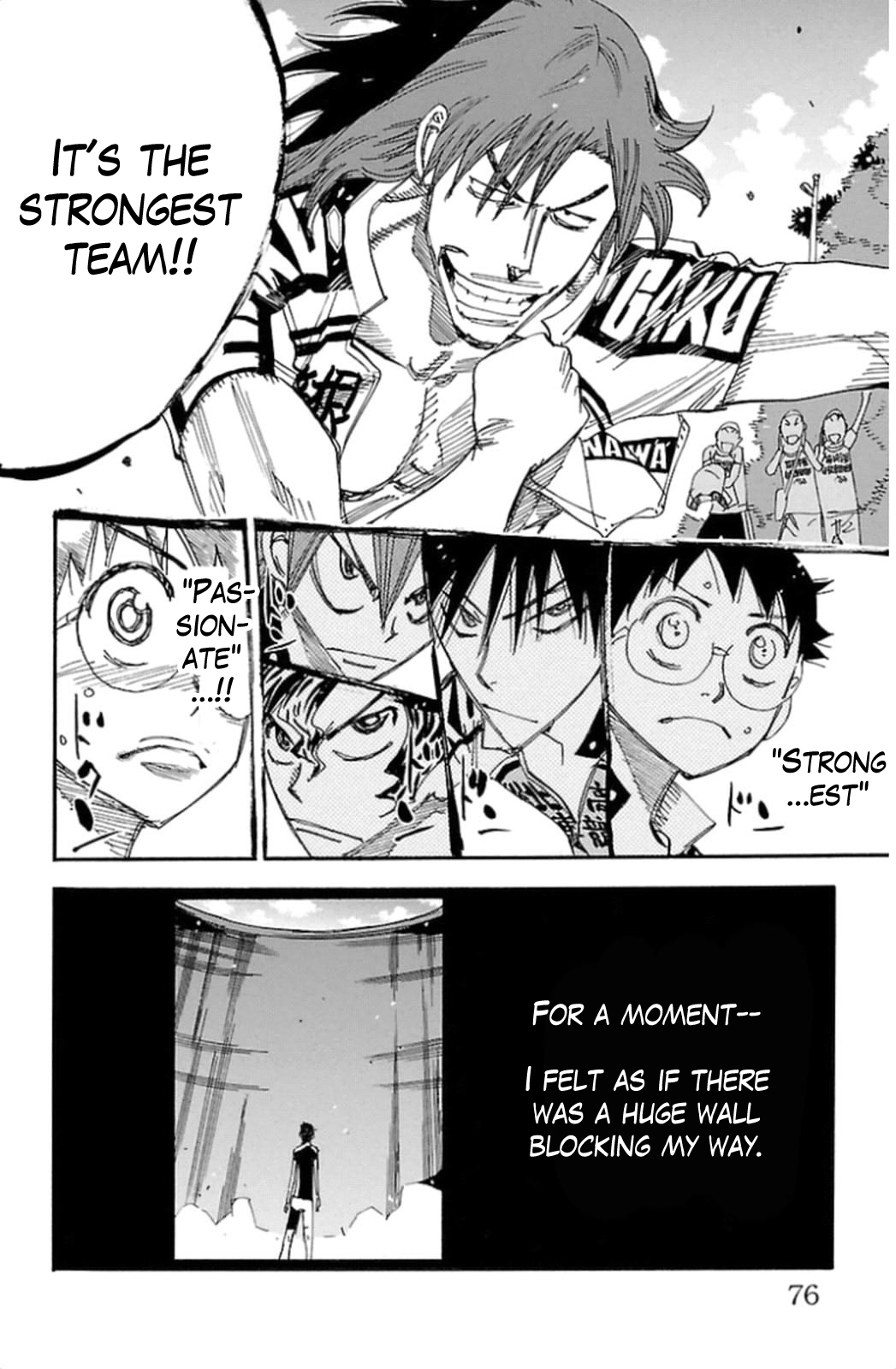 Yowamushi Pedal chapter 314 page 21