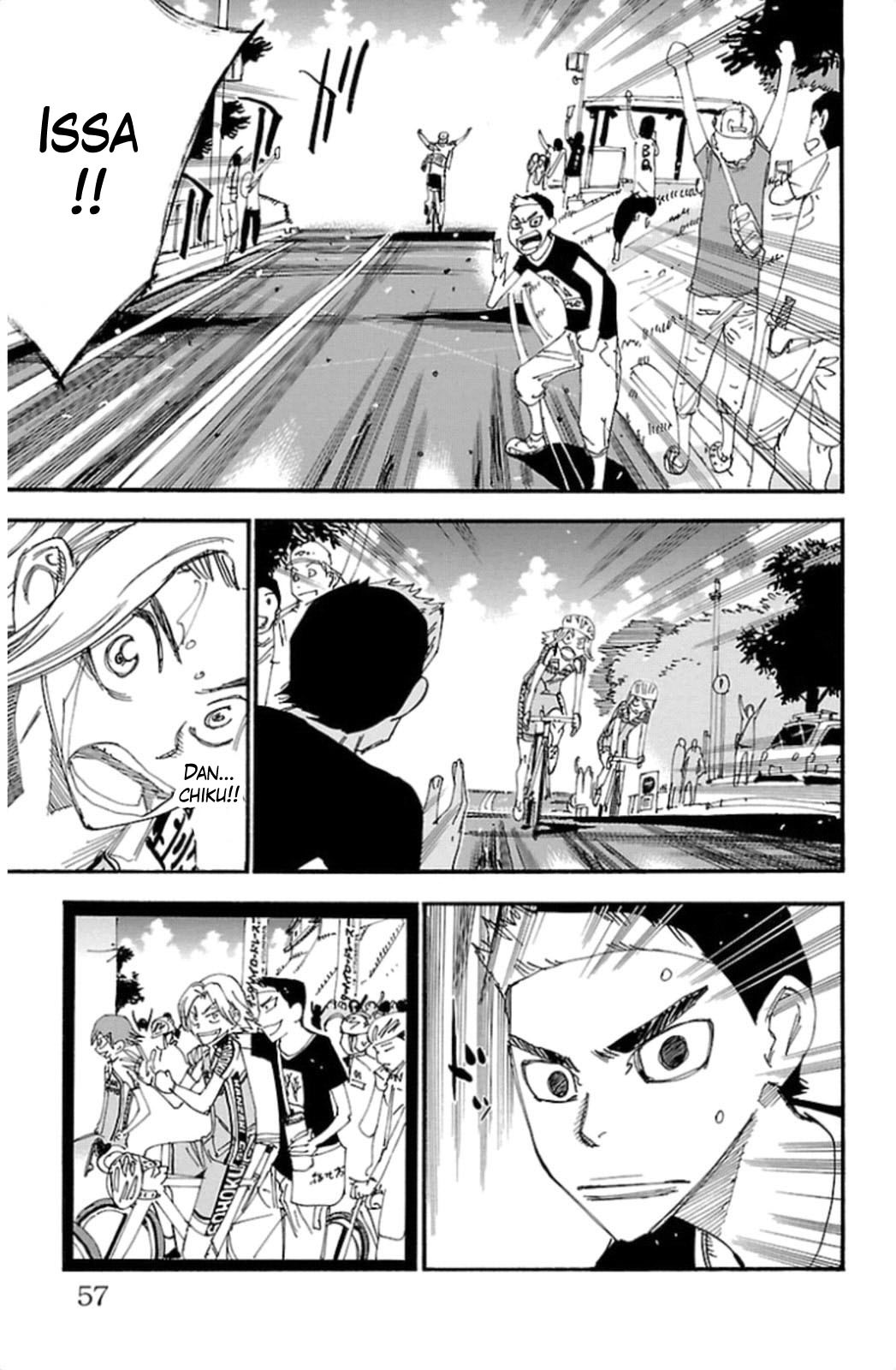 Yowamushi Pedal chapter 314 page 3