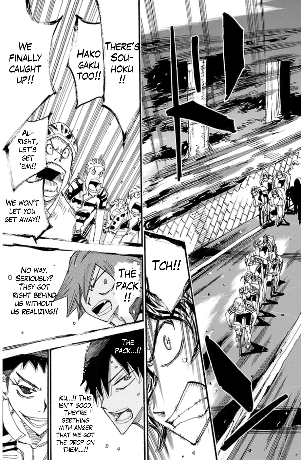 Yowamushi Pedal chapter 315 page 17