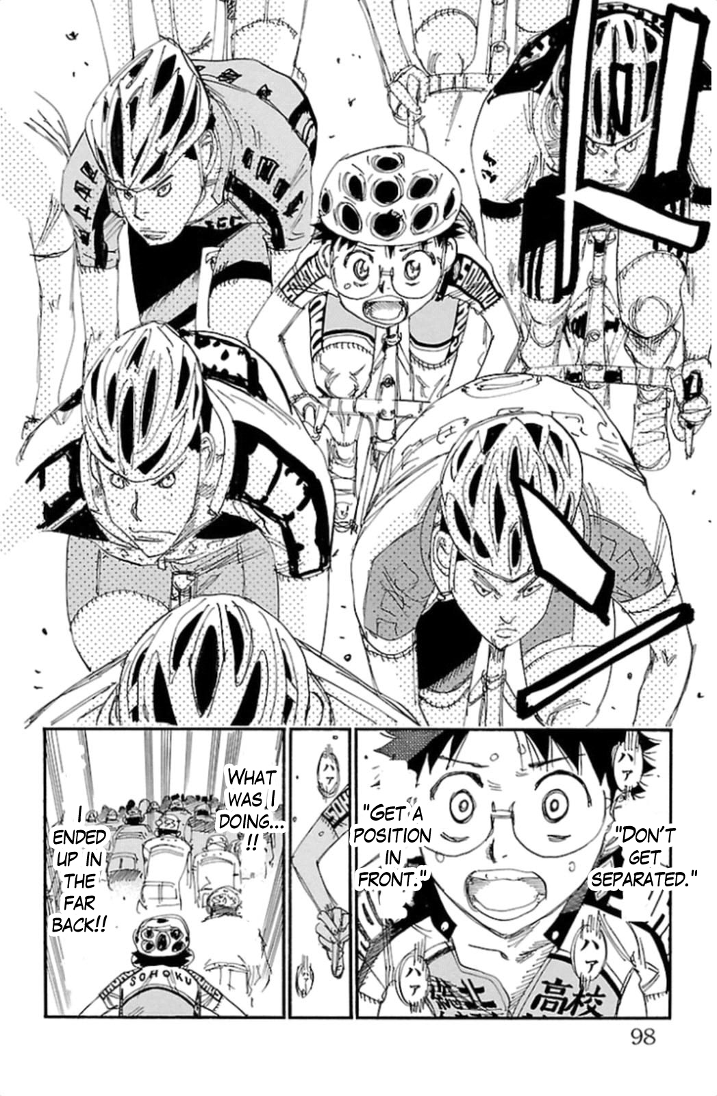 Yowamushi Pedal chapter 315 page 22