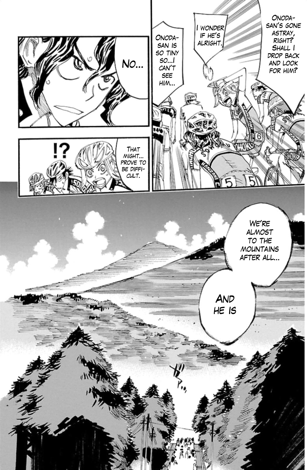 Yowamushi Pedal chapter 315 page 24