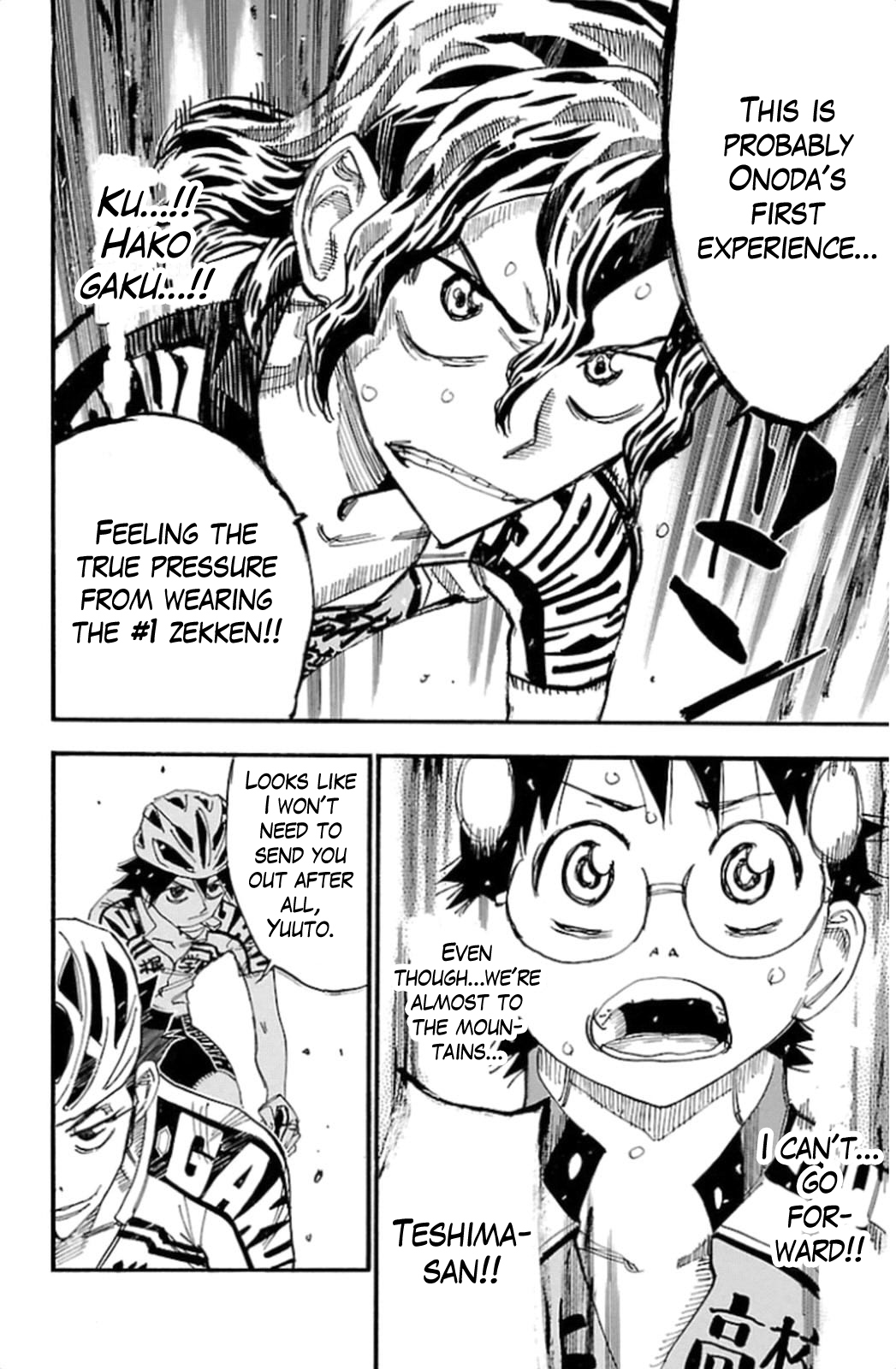 Yowamushi Pedal chapter 315 page 26