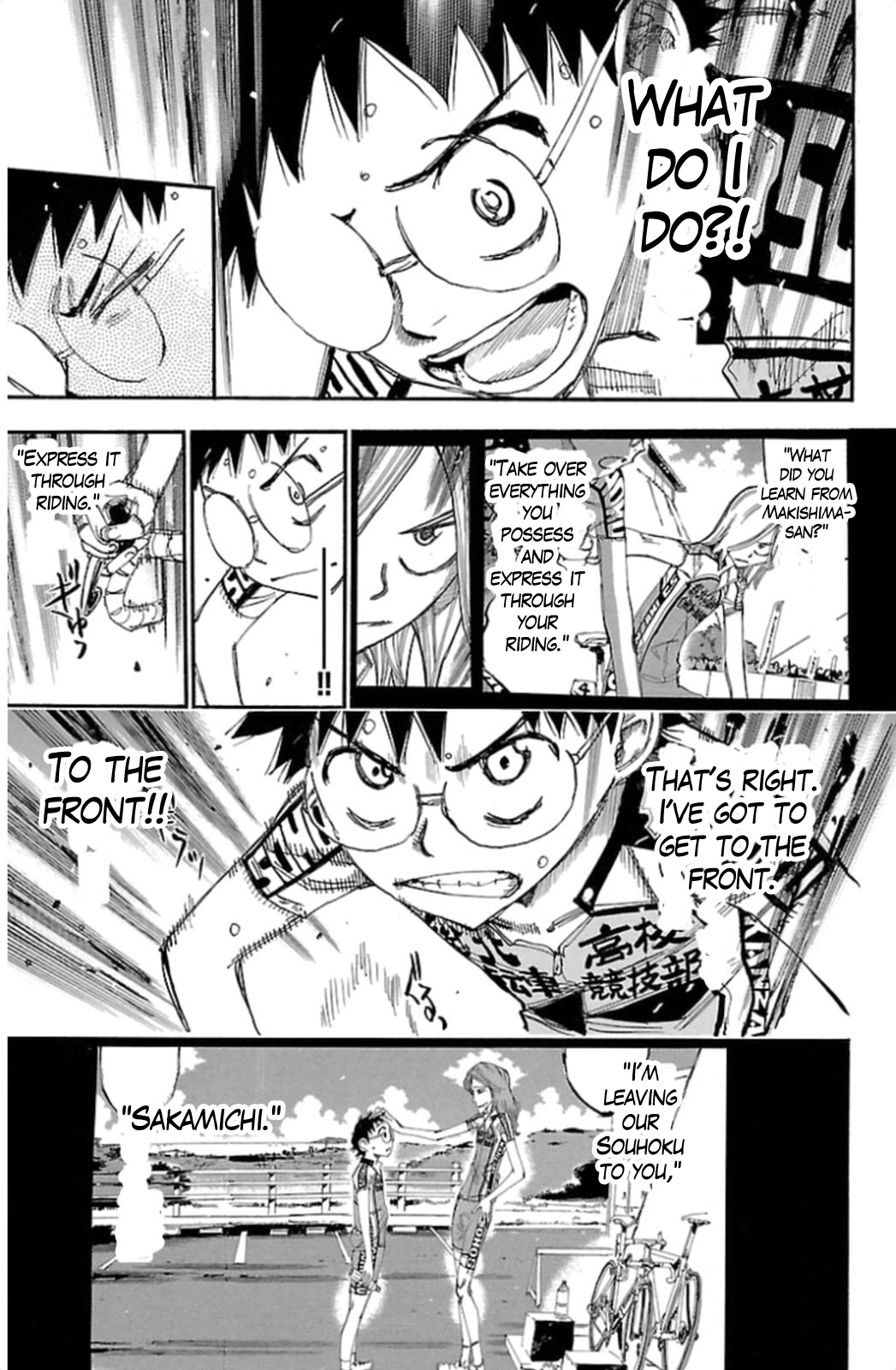 Yowamushi Pedal chapter 316 page 11