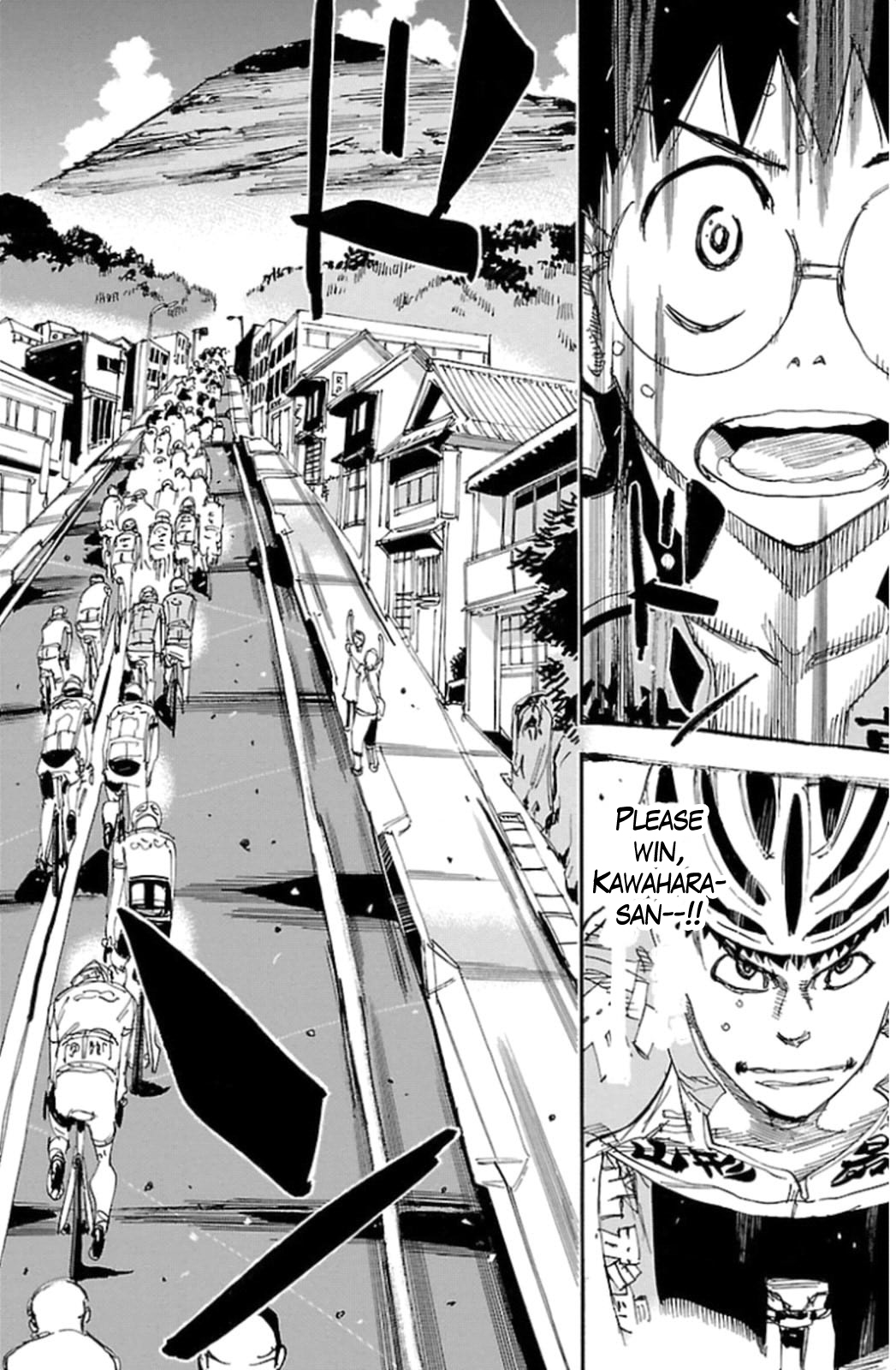 Yowamushi Pedal chapter 316 page 14