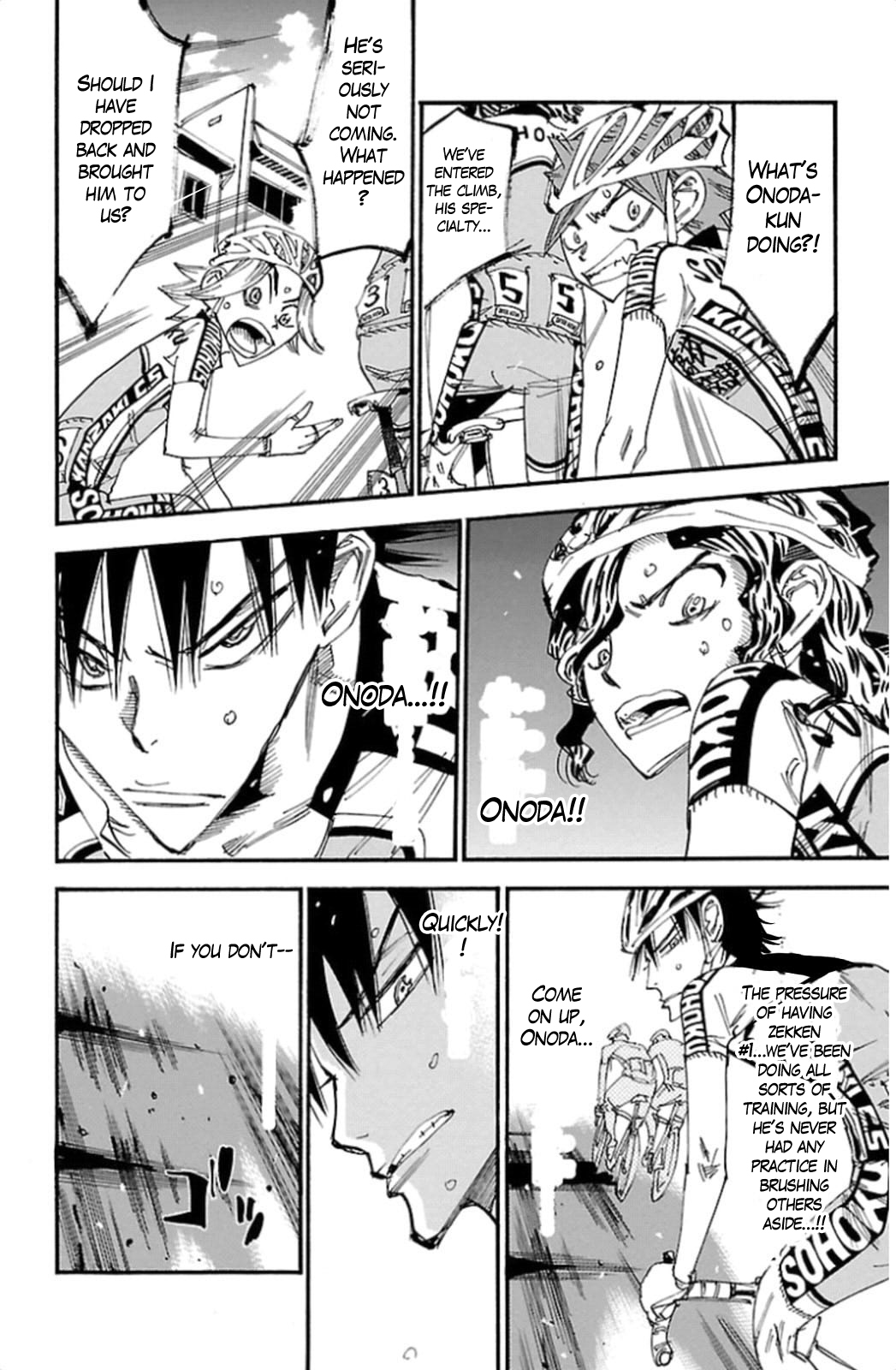 Yowamushi Pedal chapter 316 page 16