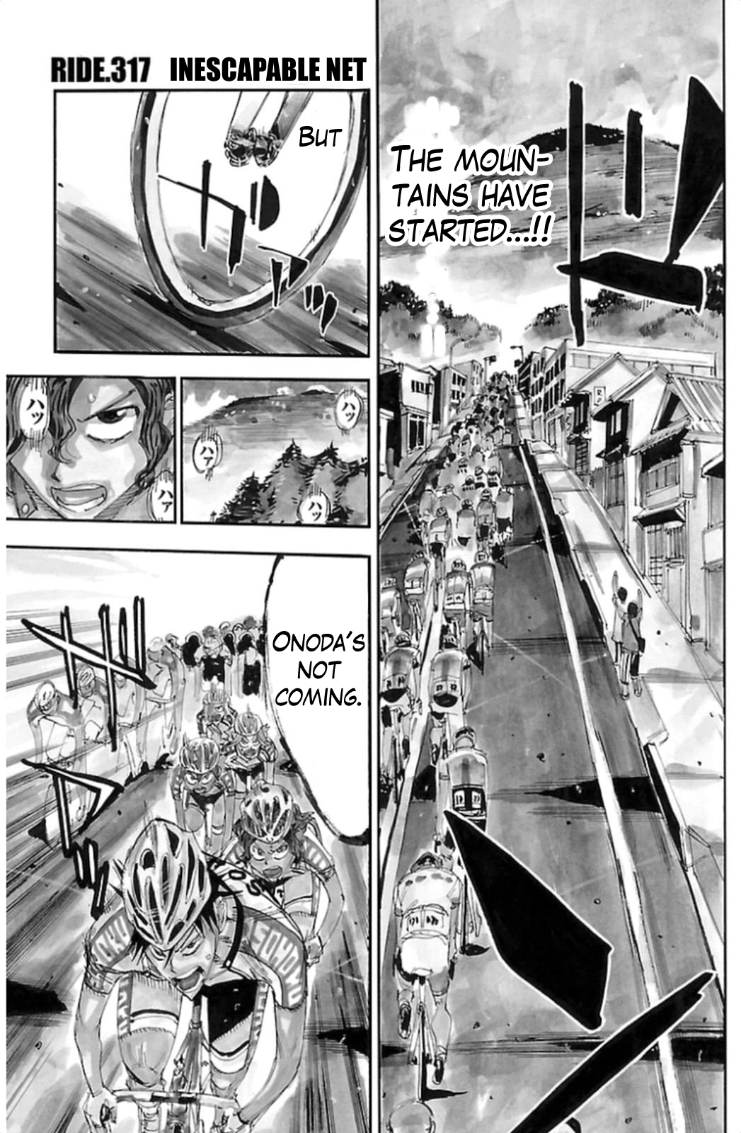 Yowamushi Pedal chapter 317 page 1