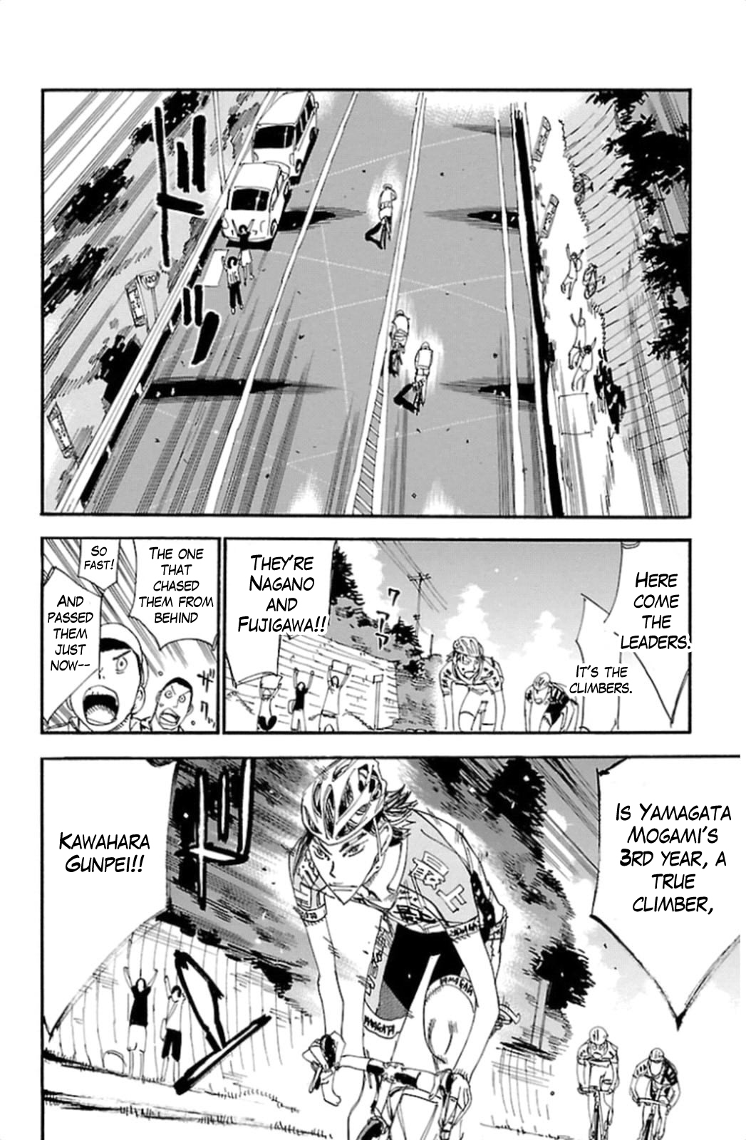 Yowamushi Pedal chapter 317 page 16