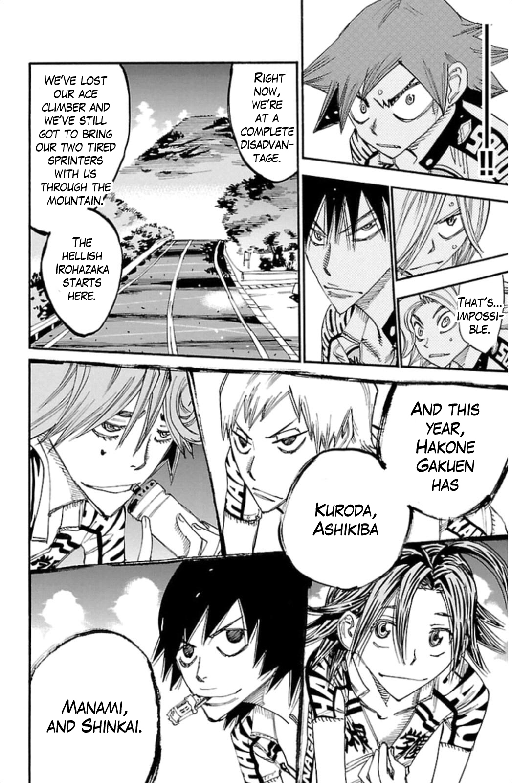 Yowamushi Pedal chapter 317 page 20