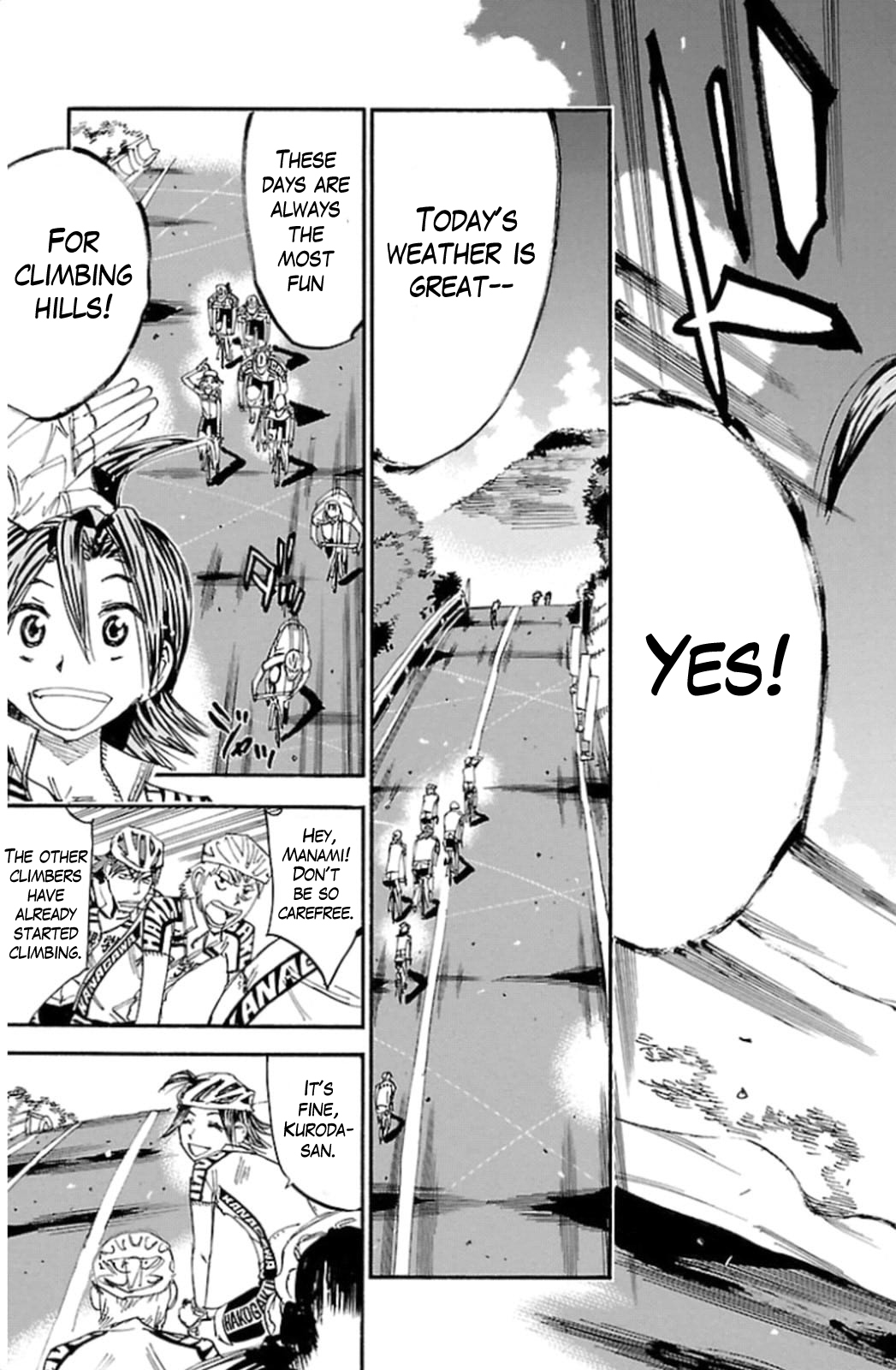 Yowamushi Pedal chapter 317 page 25