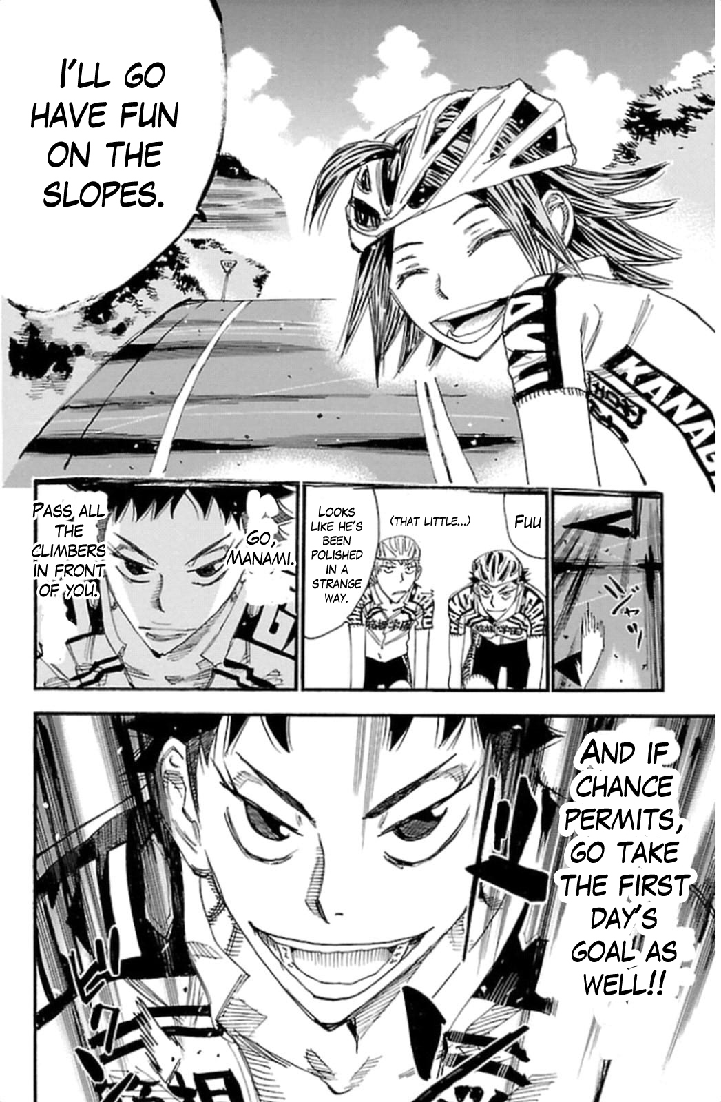 Yowamushi Pedal chapter 317 page 26