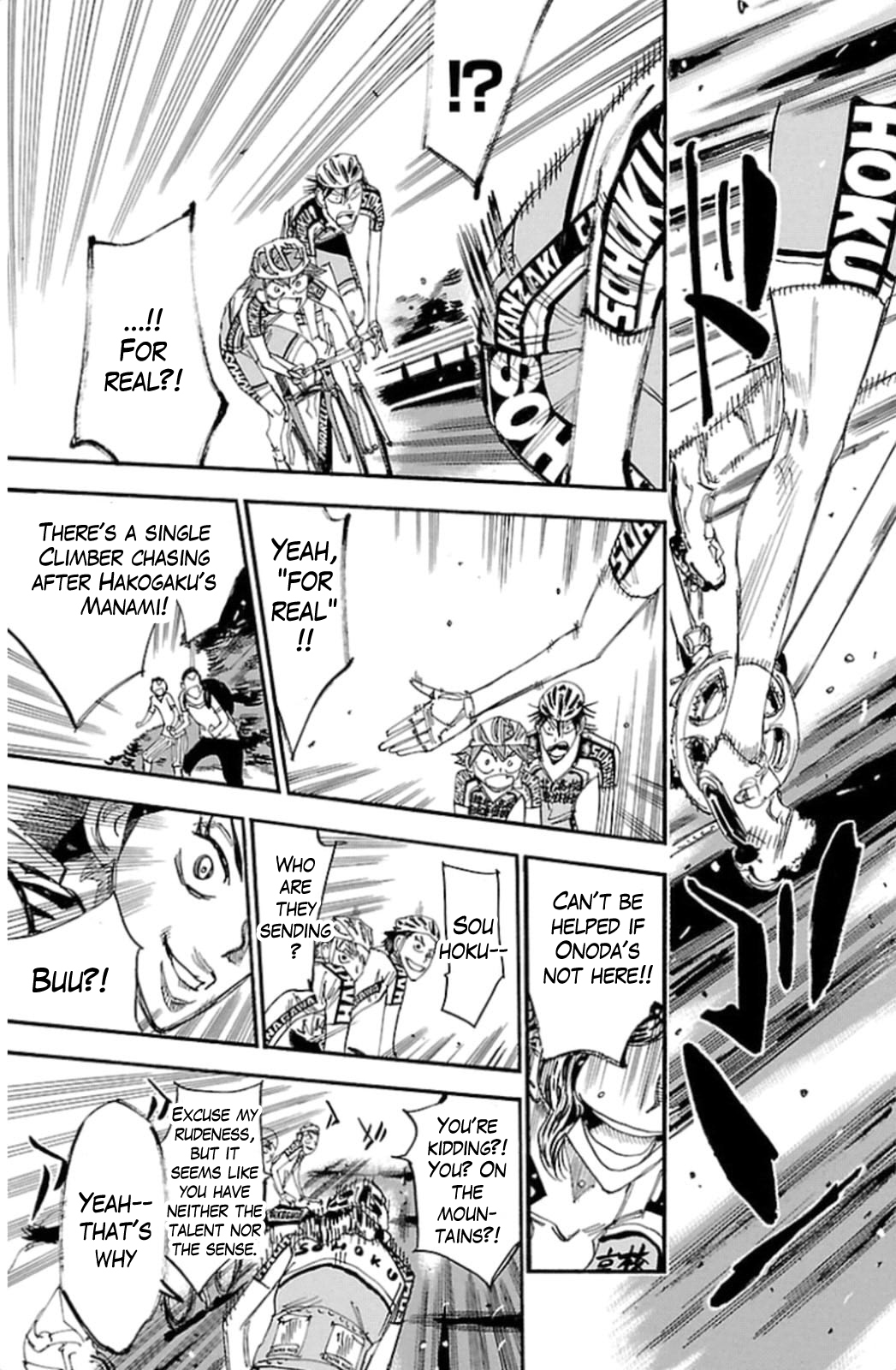 Yowamushi Pedal chapter 317 page 27