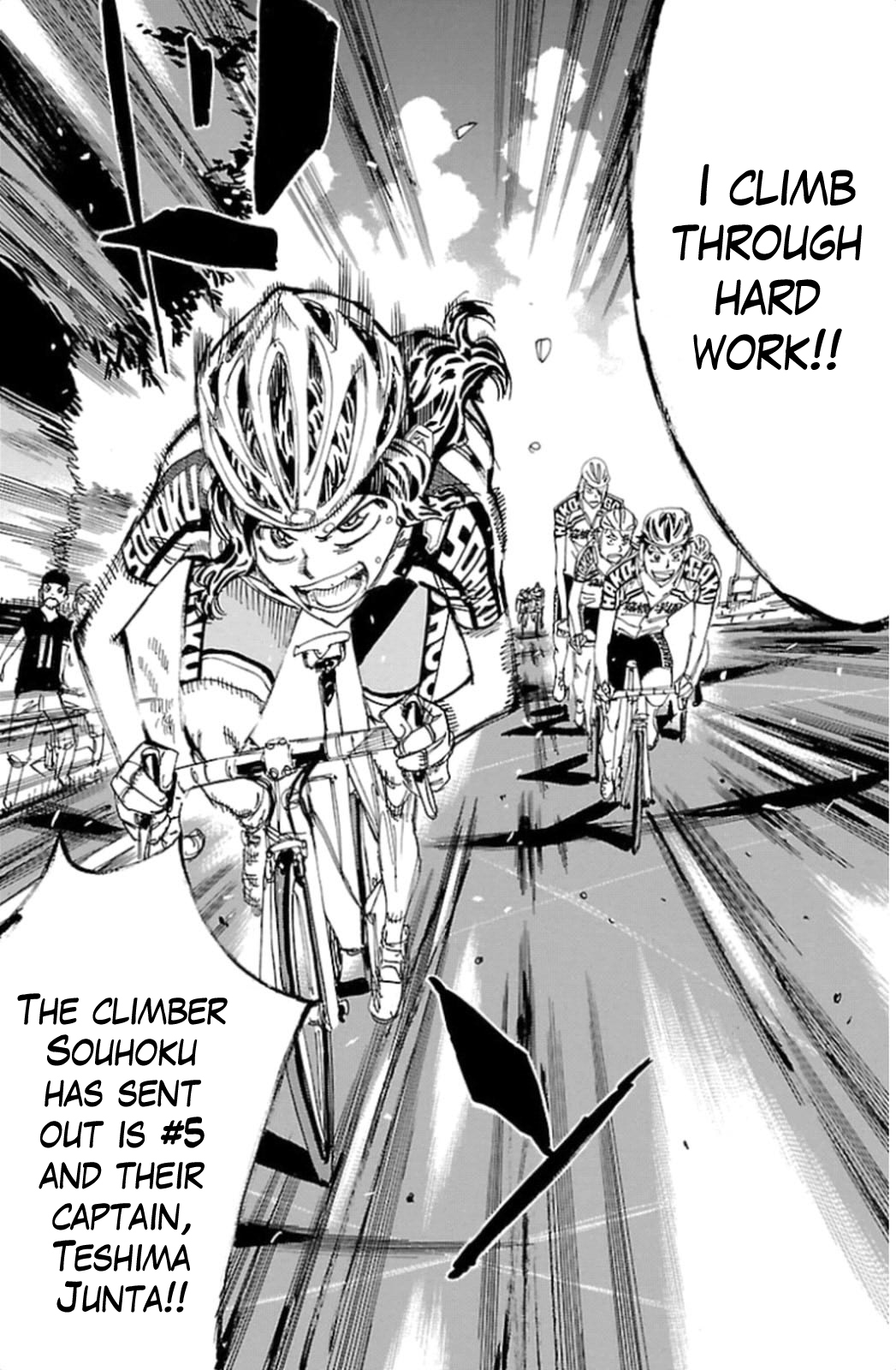 Yowamushi Pedal chapter 317 page 28