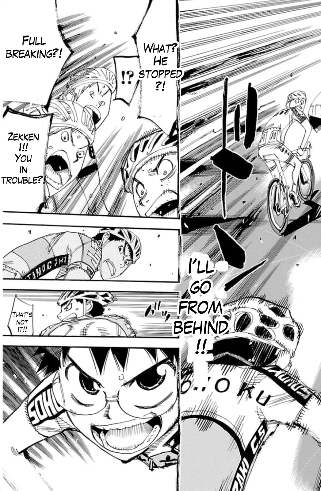 Yowamushi Pedal chapter 317 page 7