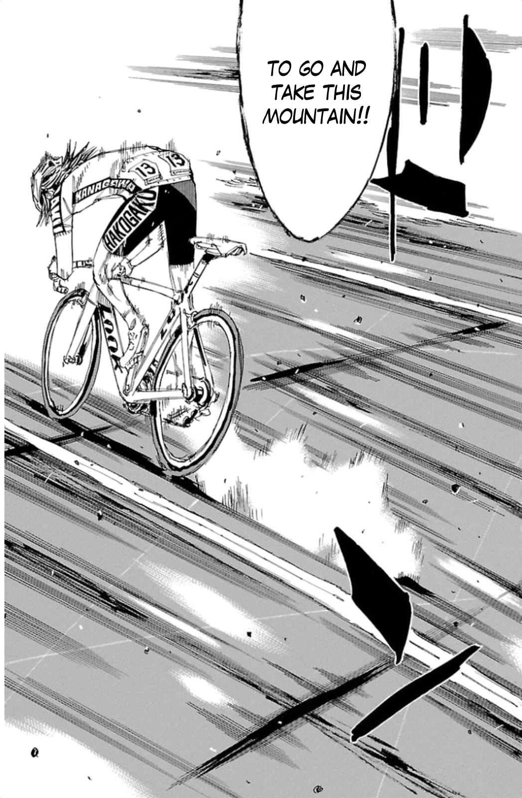 Yowamushi Pedal chapter 318 page 13