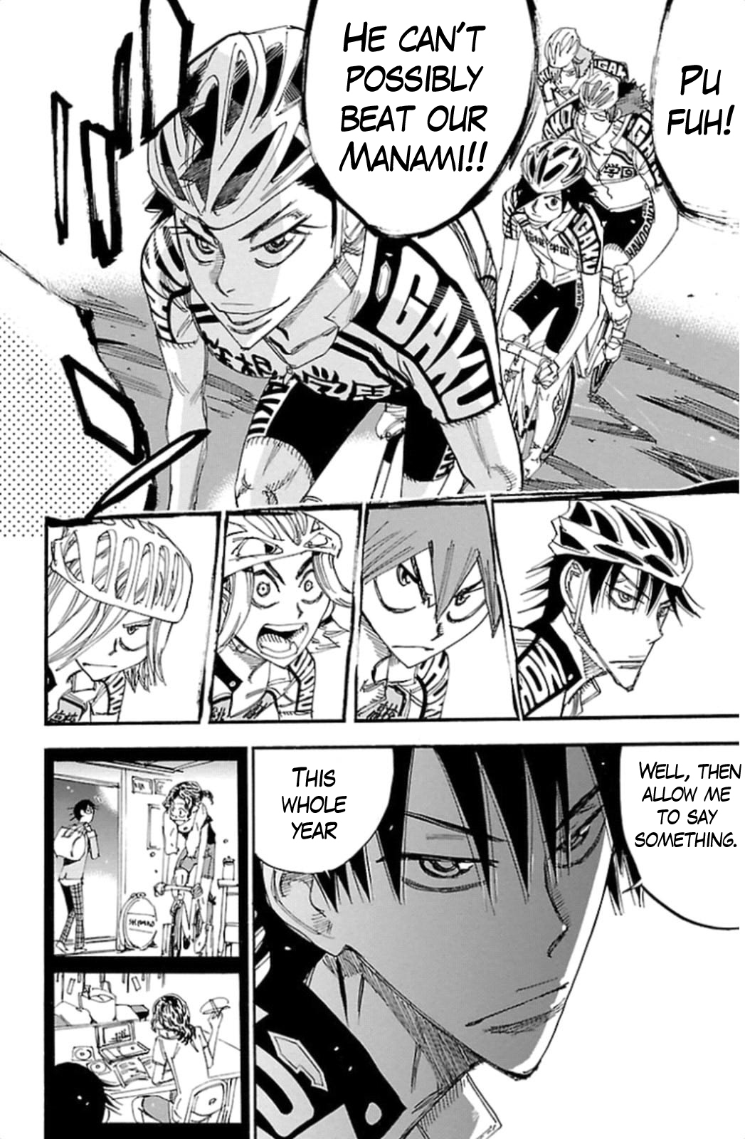 Yowamushi Pedal chapter 318 page 6