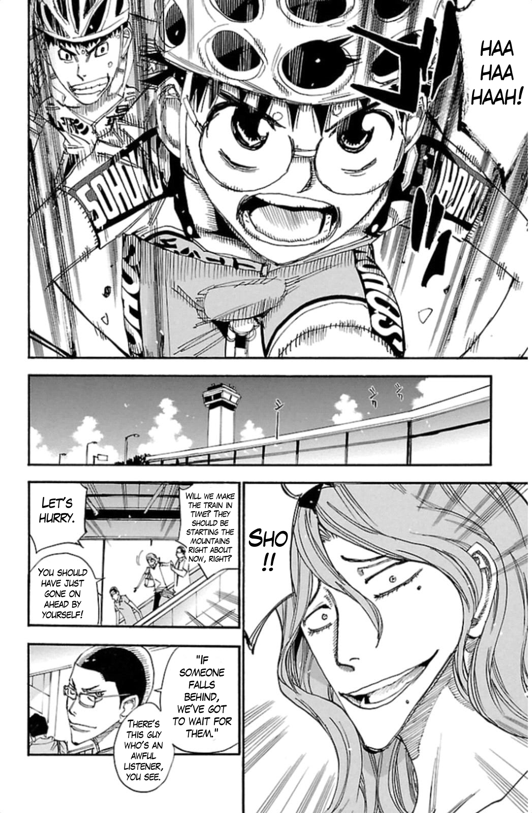 Yowamushi Pedal chapter 319 page 14