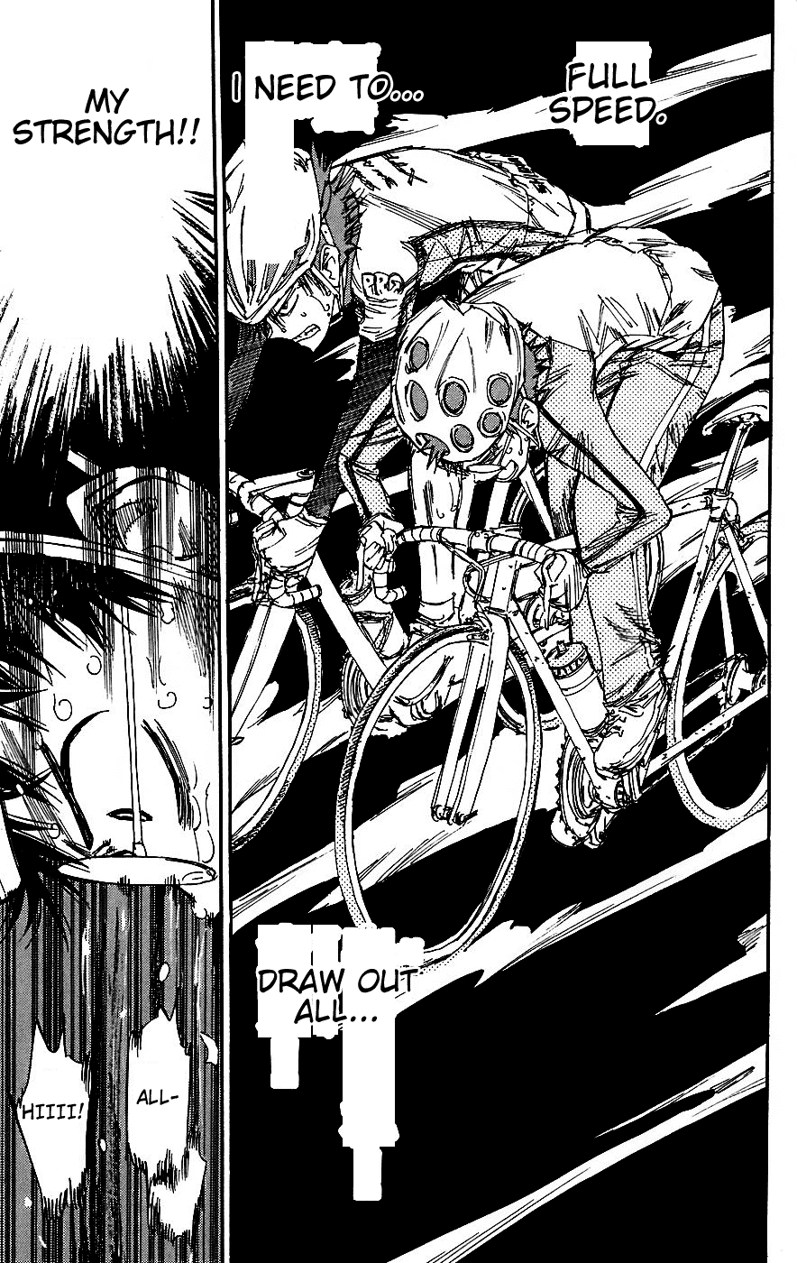 Yowamushi Pedal chapter 32 page 8