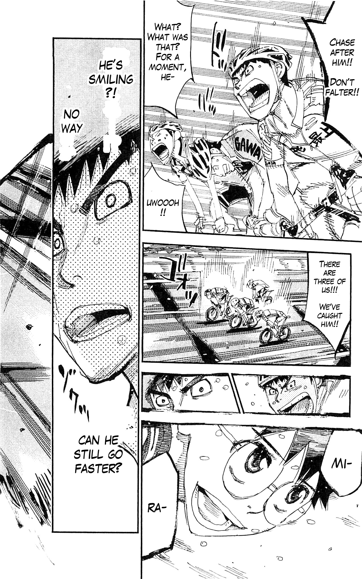 Yowamushi Pedal chapter 321 page 19