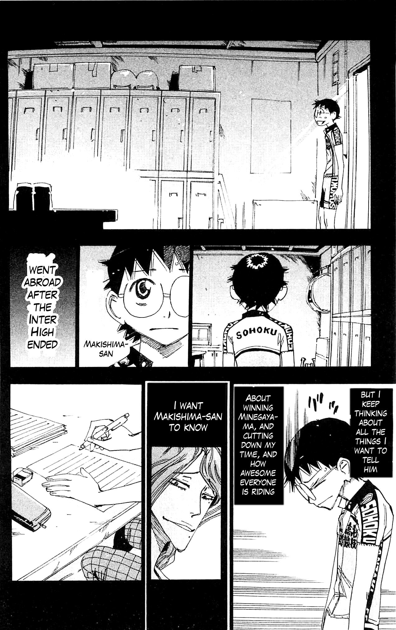 Yowamushi Pedal chapter 321 page 5