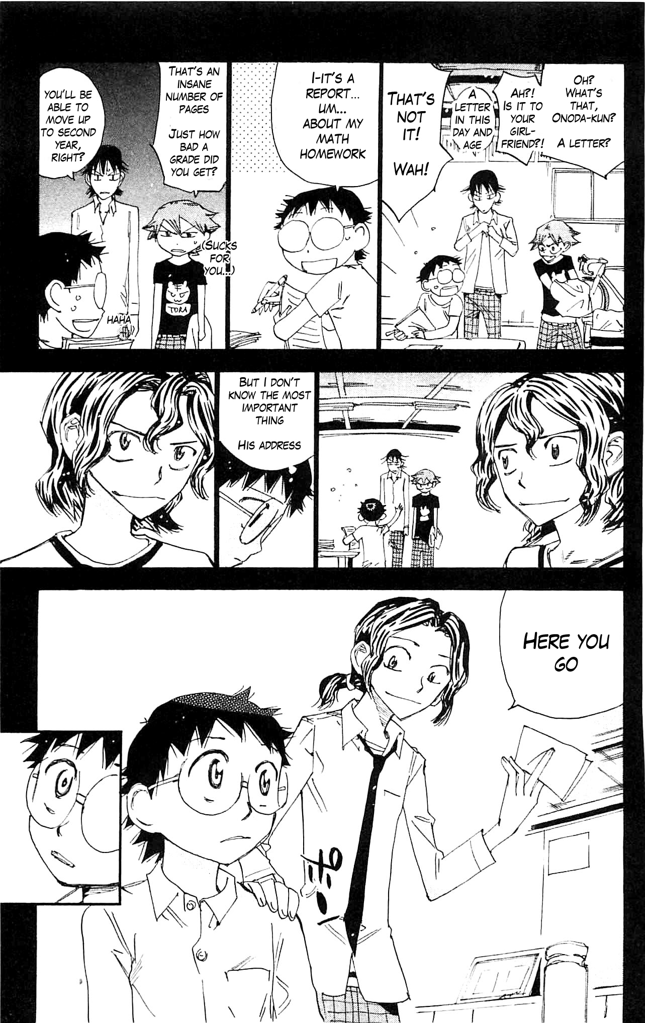 Yowamushi Pedal chapter 321 page 6