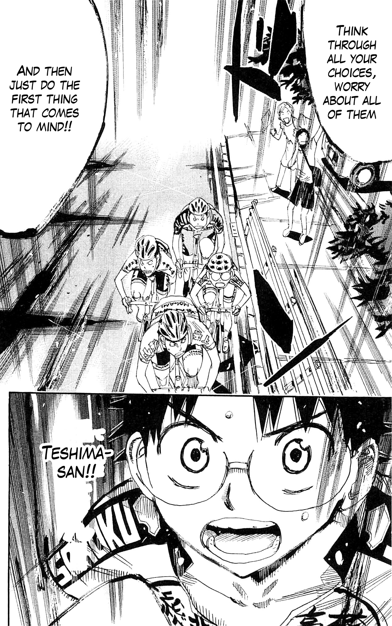 Yowamushi Pedal chapter 321 page 9