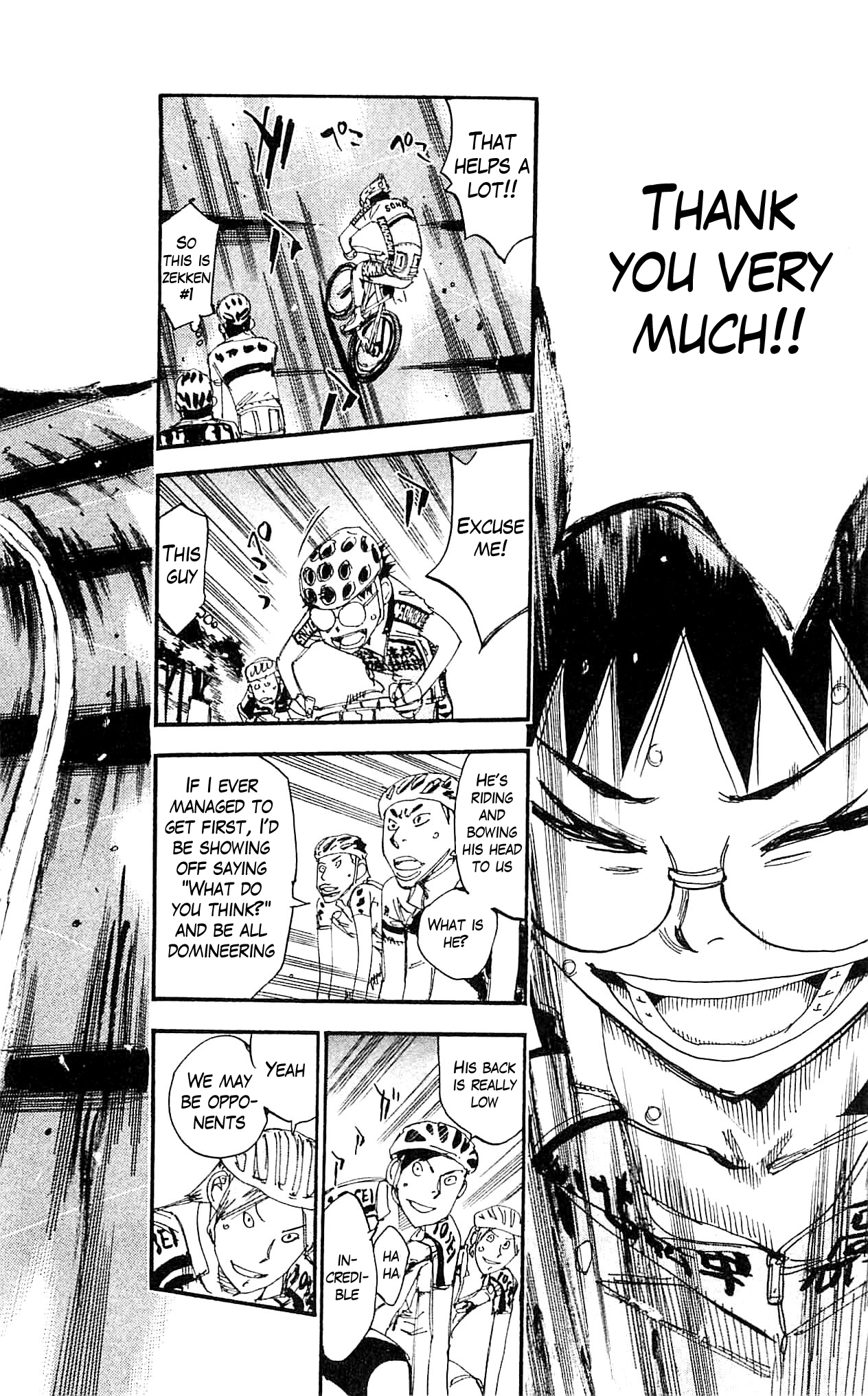 Yowamushi Pedal chapter 322 page 16