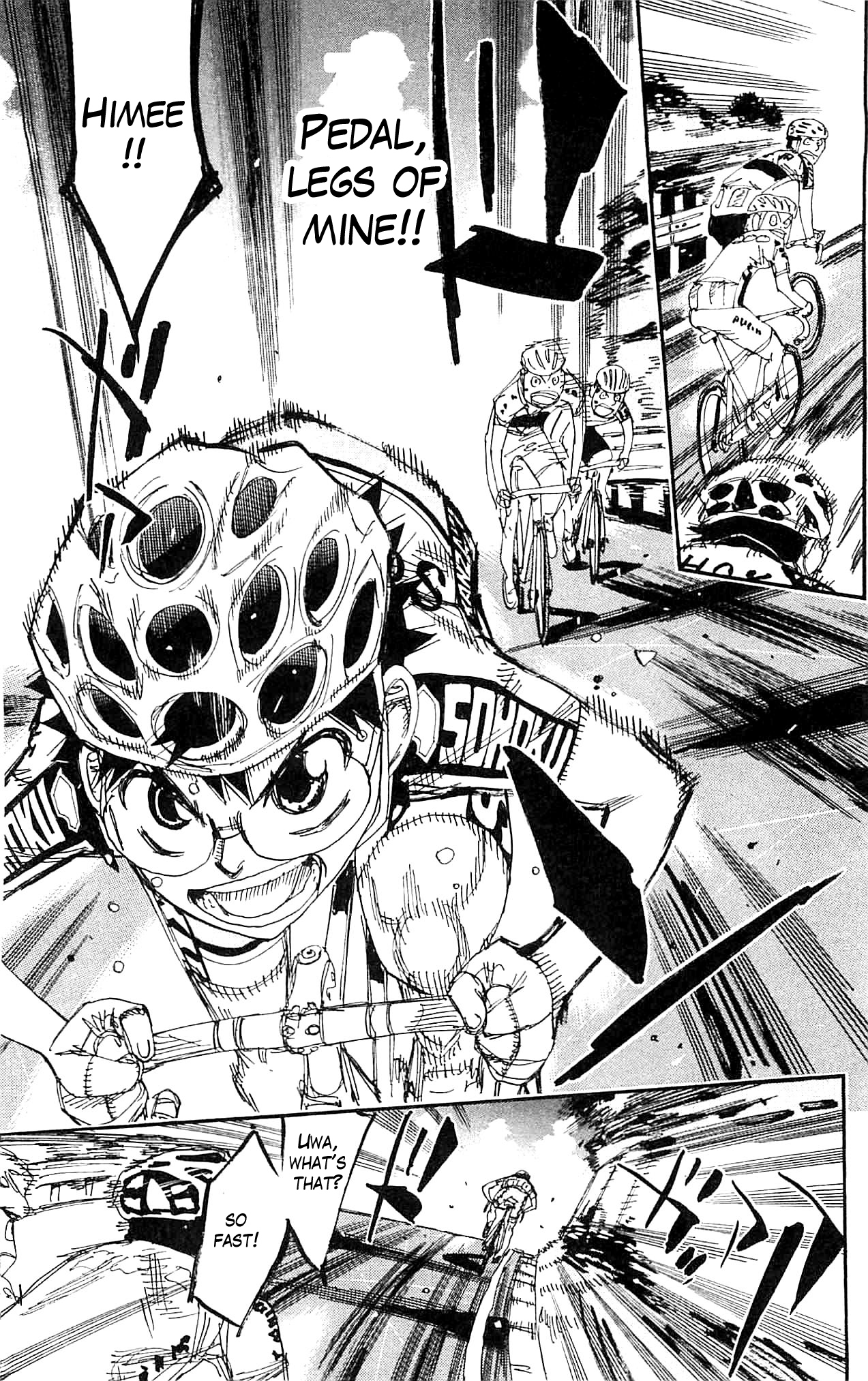 Yowamushi Pedal chapter 322 page 6