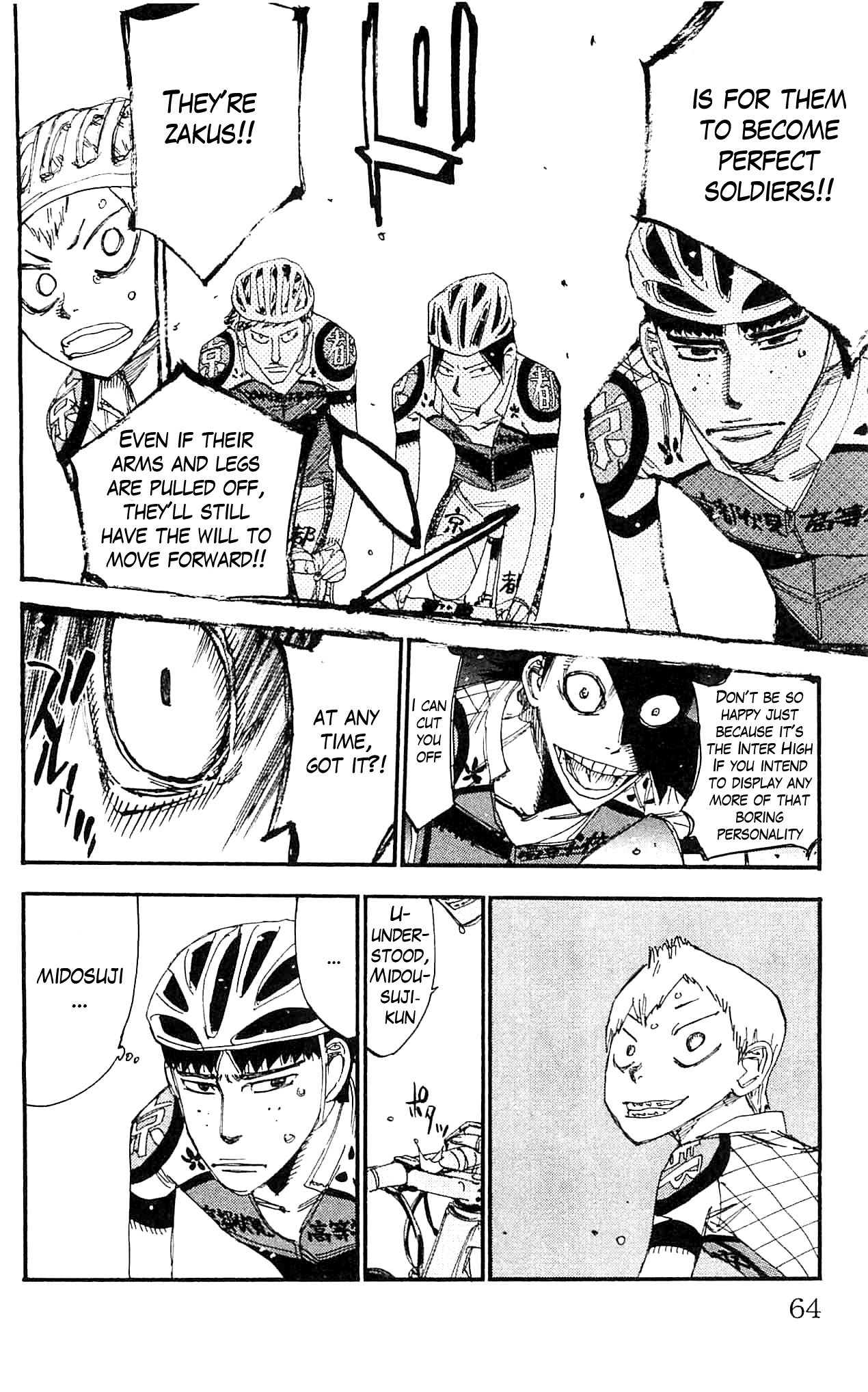 Yowamushi Pedal chapter 323 page 12