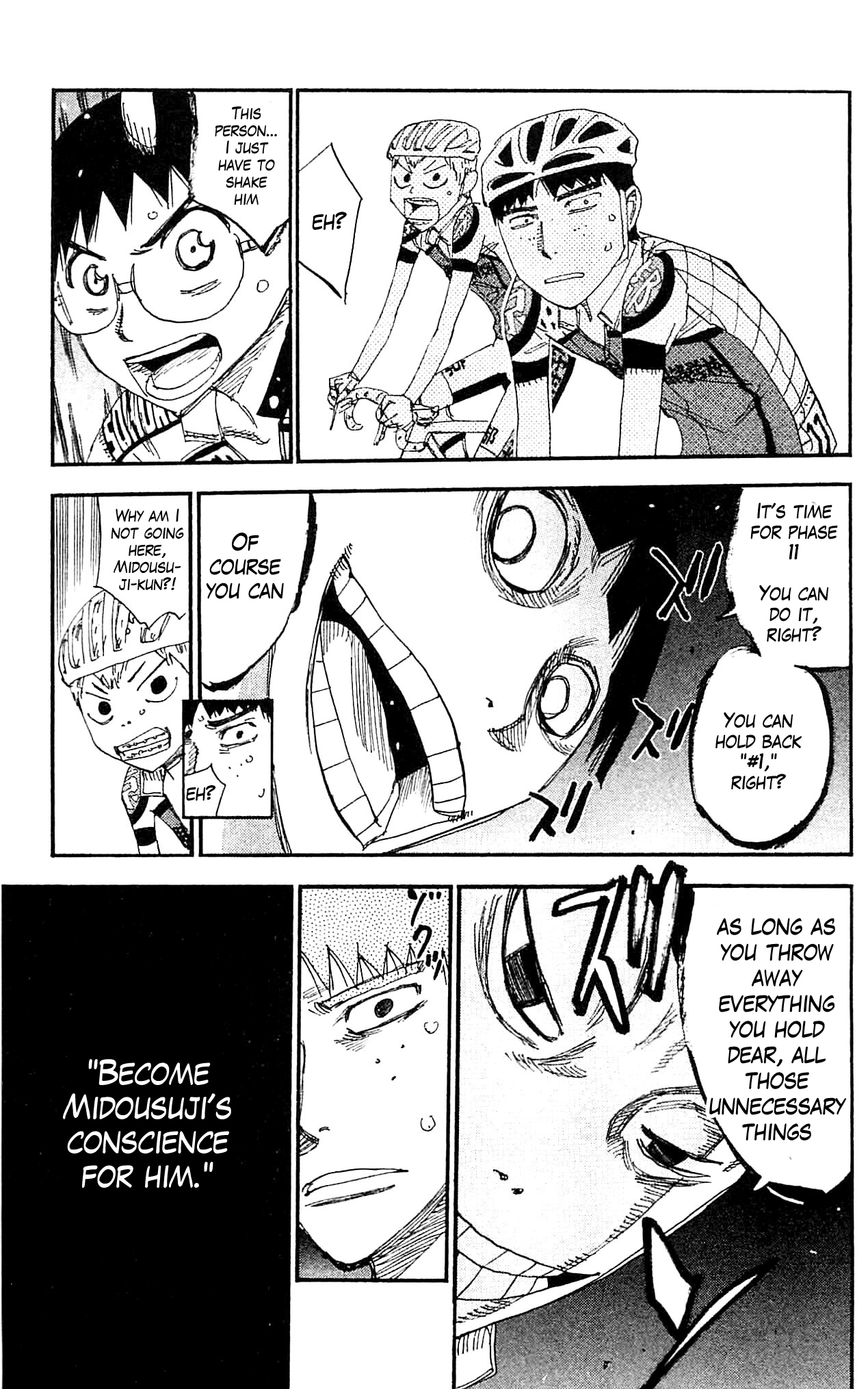 Yowamushi Pedal chapter 323 page 27