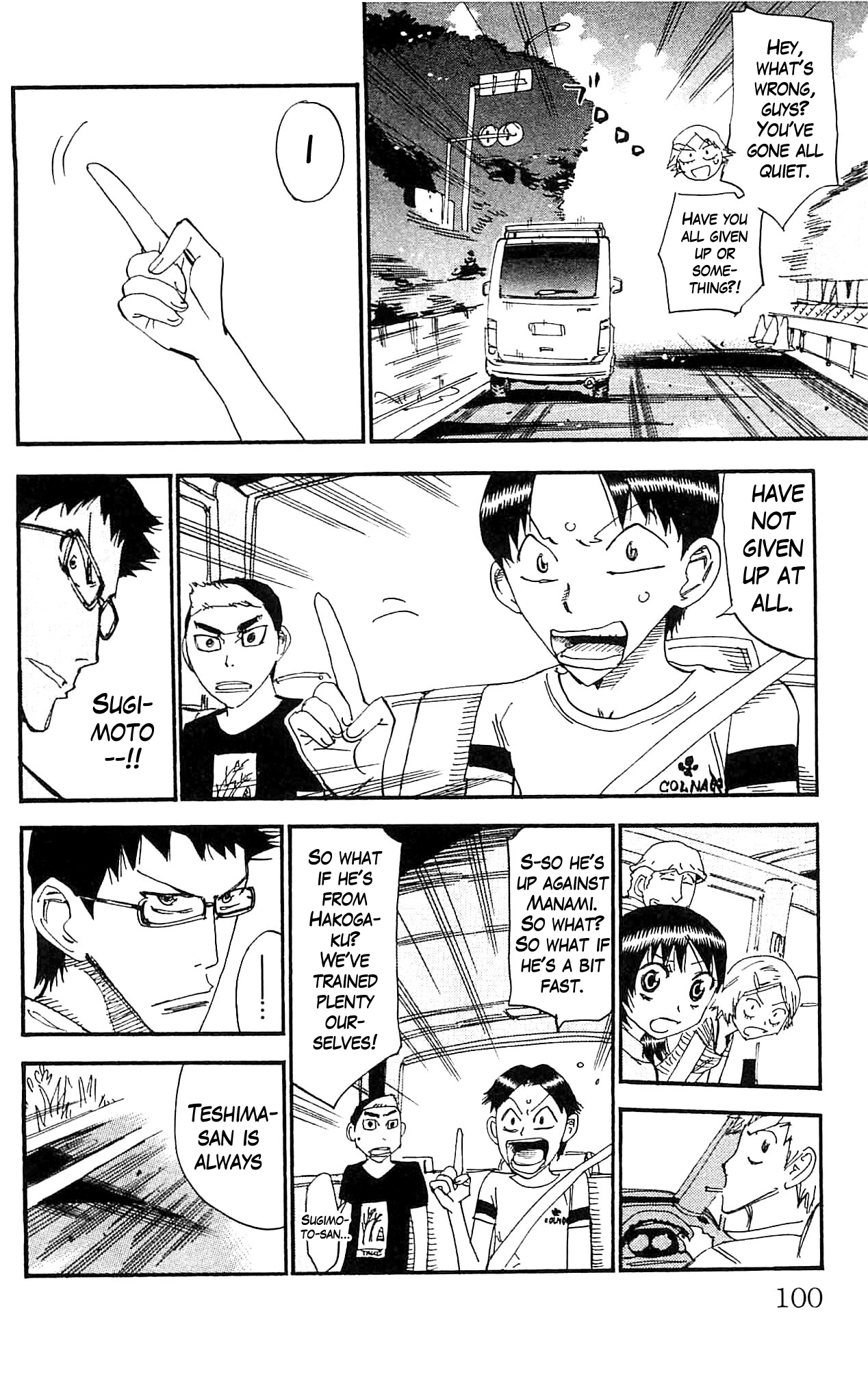 Yowamushi Pedal chapter 324 page 20