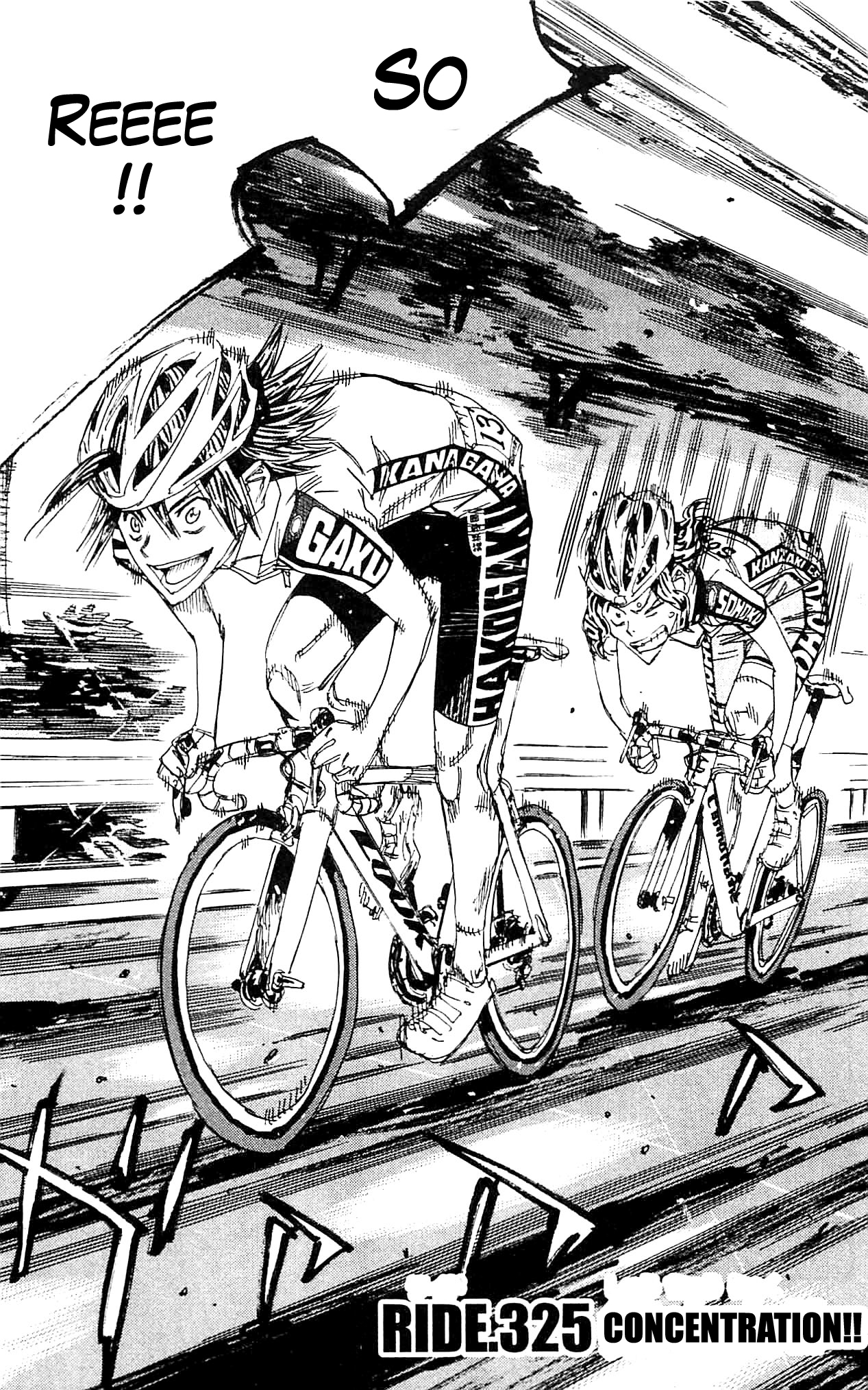 Yowamushi Pedal chapter 325 page 3