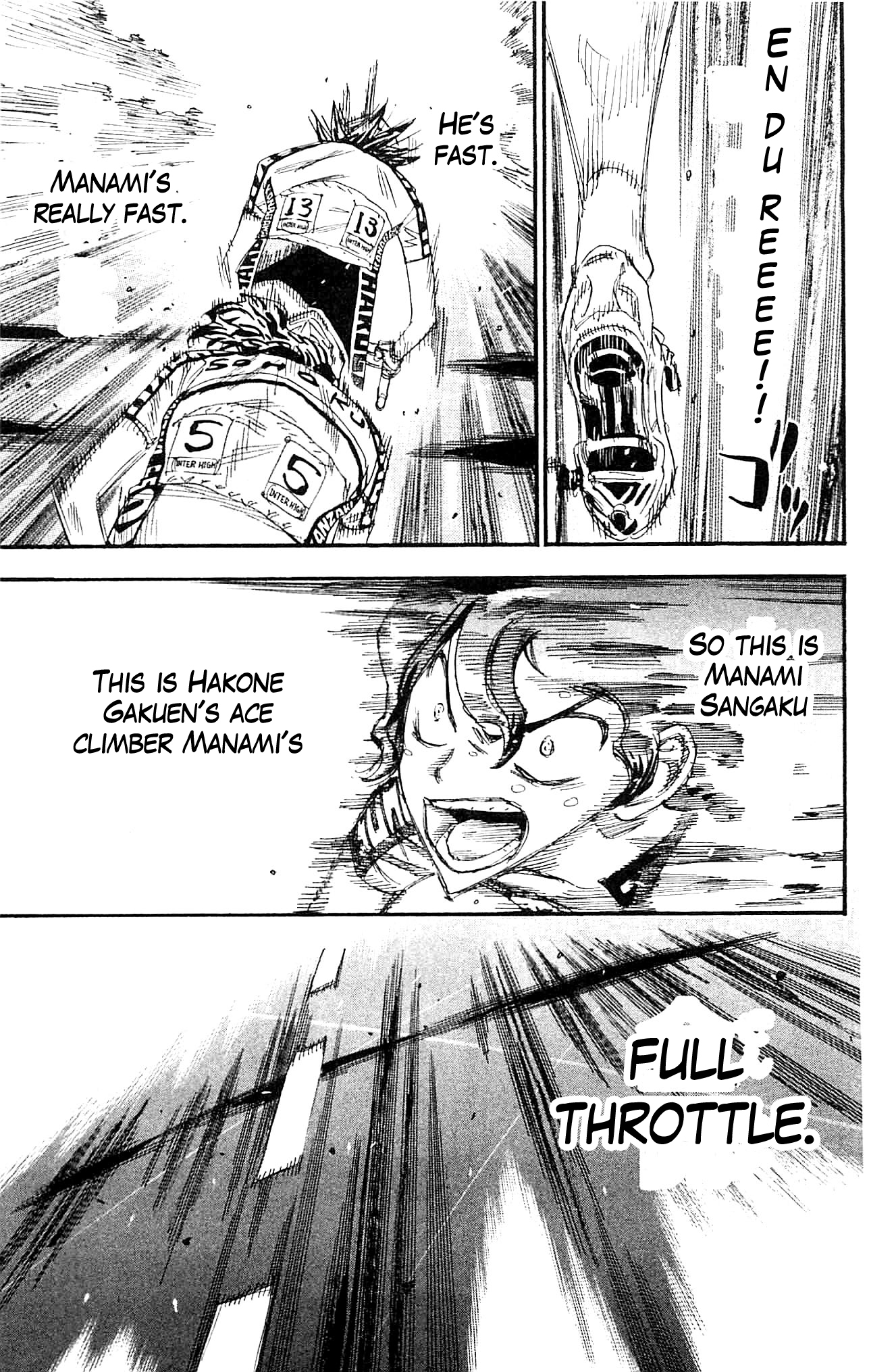 Yowamushi Pedal chapter 325 page 5