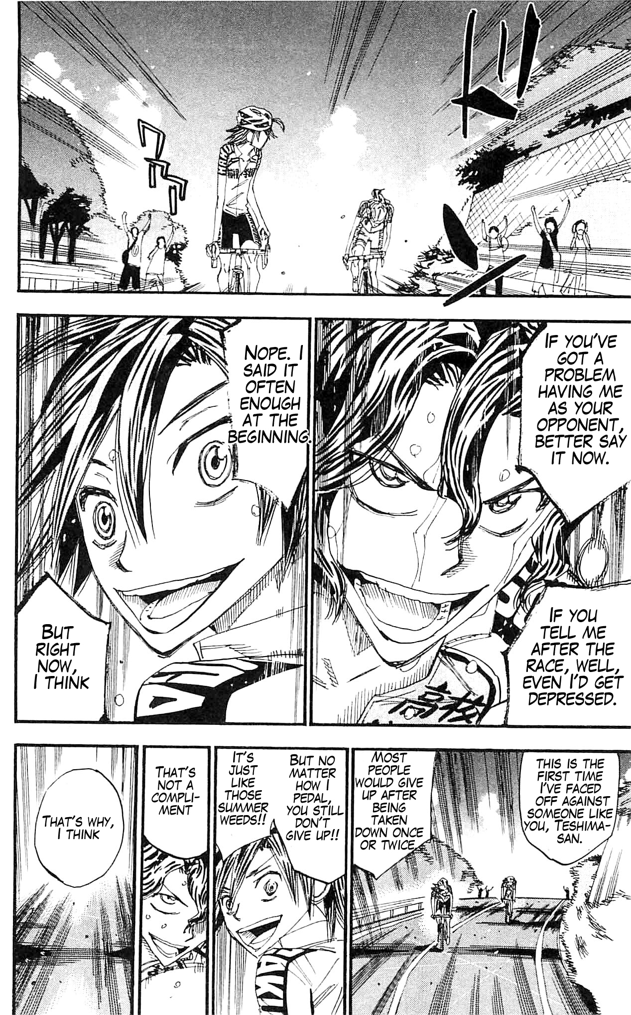 Yowamushi Pedal chapter 327 page 10